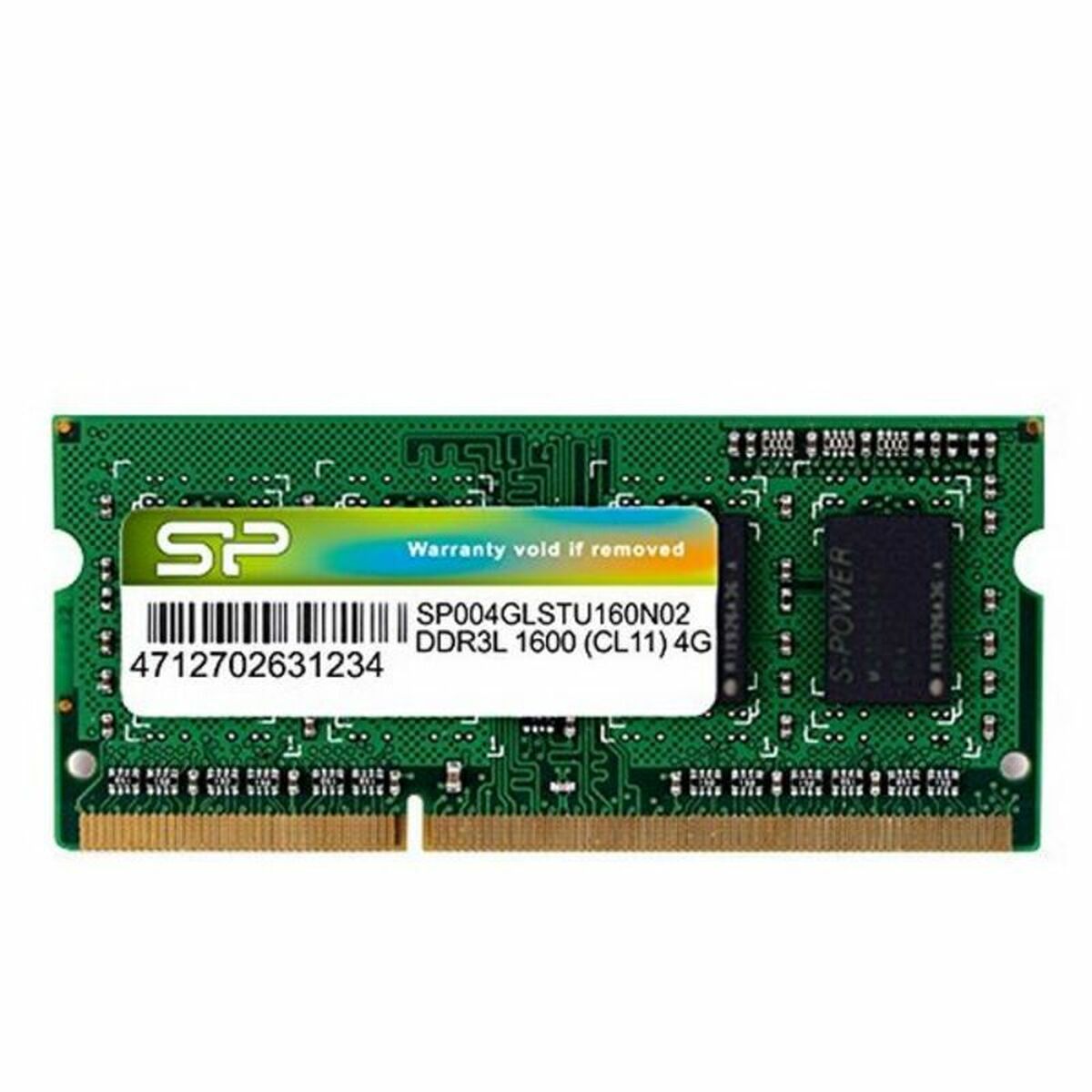 Memoria Ram Silicon Power Sp004glstu160n02 4 Gb Ddr3l Pc3-12800