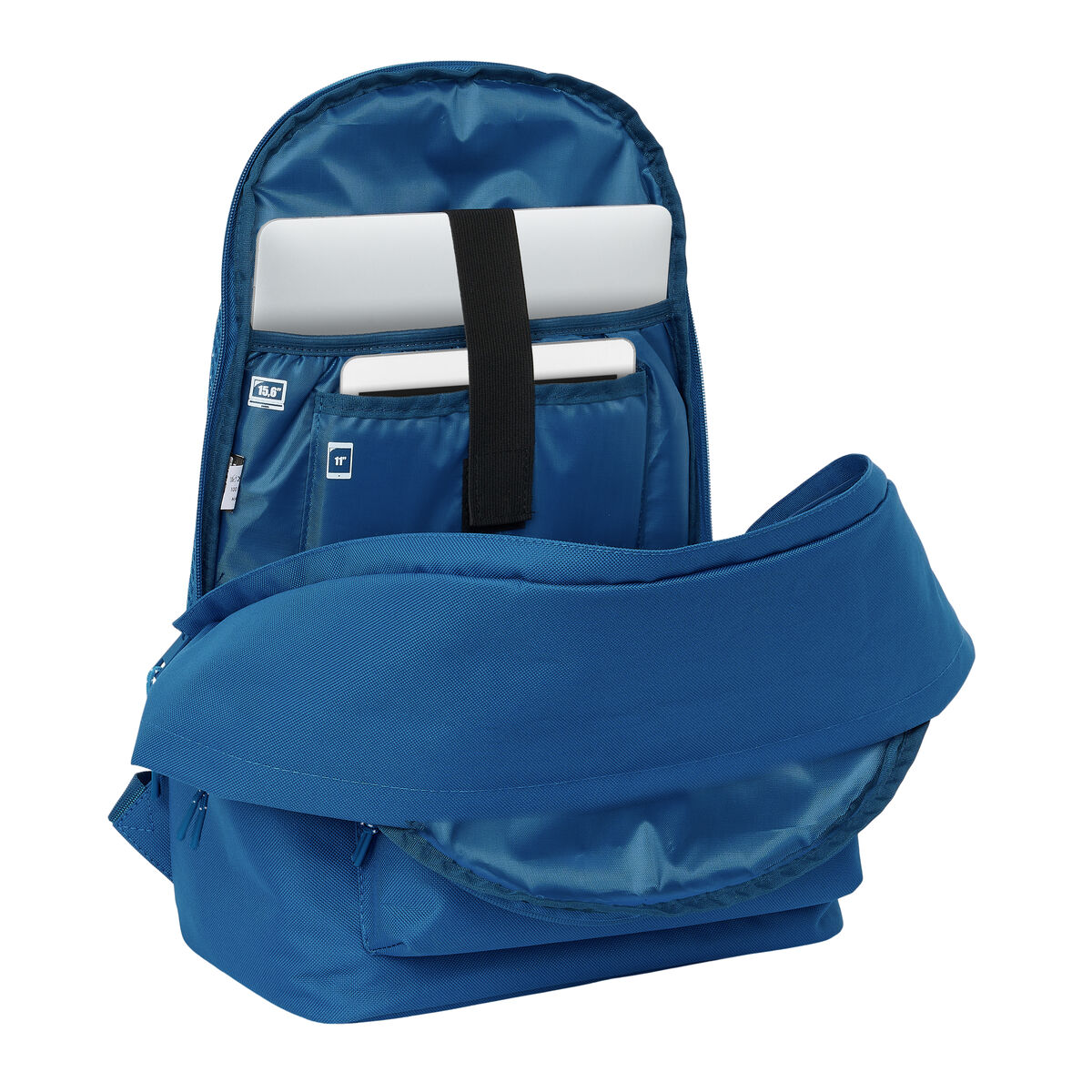 Zaino Per Portatile Real Madrid C.f. Azzurro 31 X 44 X 18 cm - Image 3