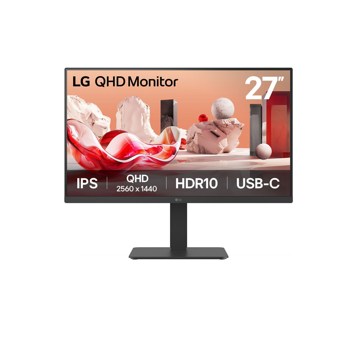 Monitor Gaming Lg 27ba65qB-B Wide Quad Hd 27"