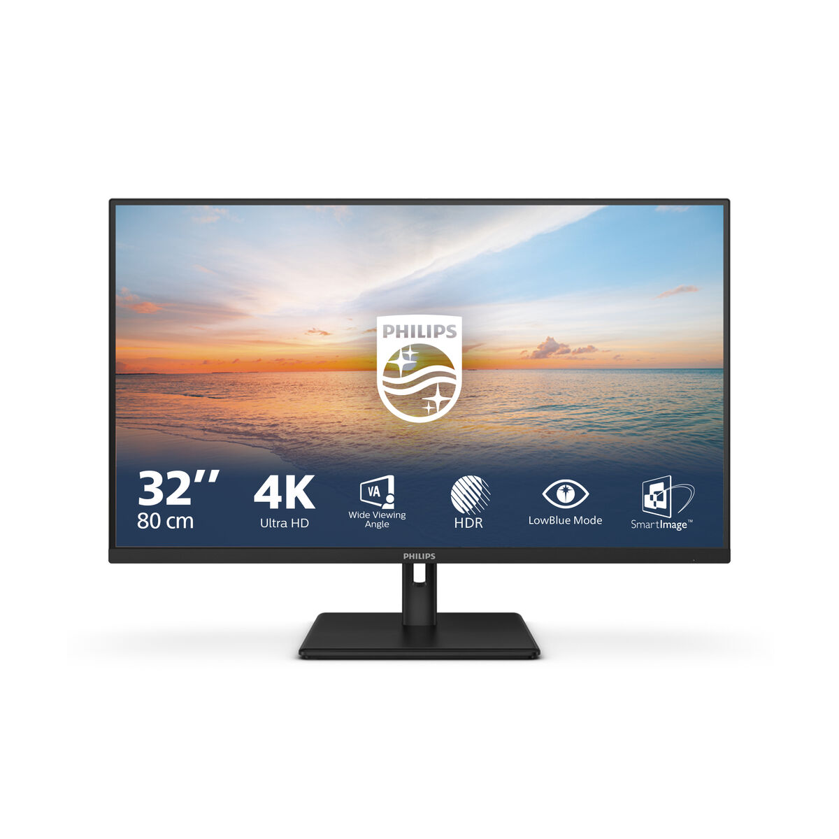 Monitor Philips 32e1n1800la/00 4k Ultra Hd 31,5" 60 Hz 50-60 hz