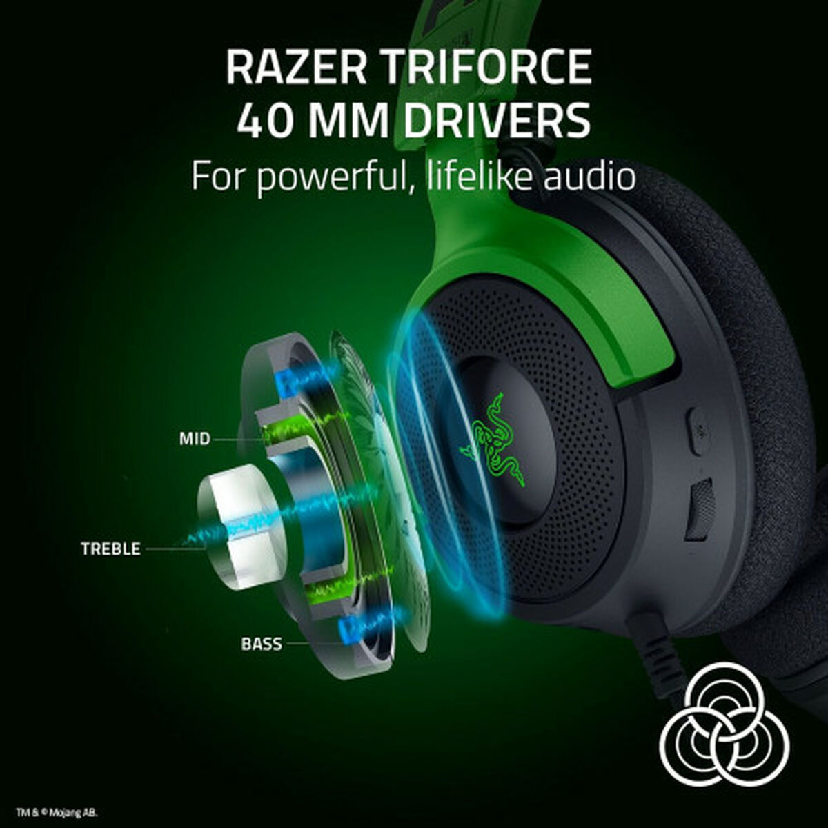 Auricolari Razer Rz04-05180200-R3m1 Nero
