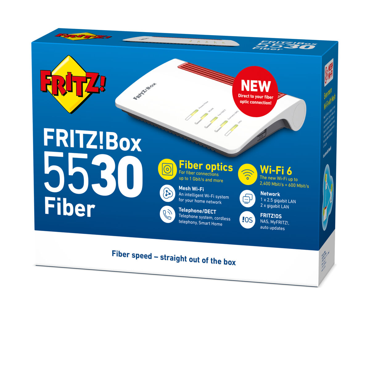 Punto D'accesso Fritz! Fritz Box 5530 Fiber Wrls Bianco