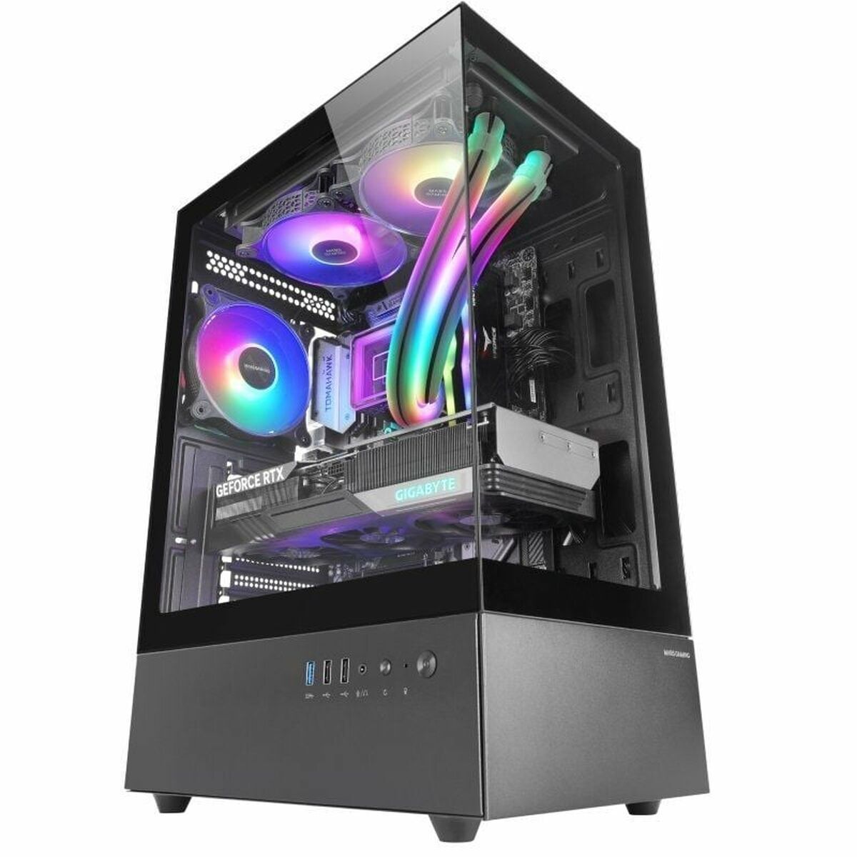 Case Computer Desktop Atx Mars Gaming Mcxo Nero