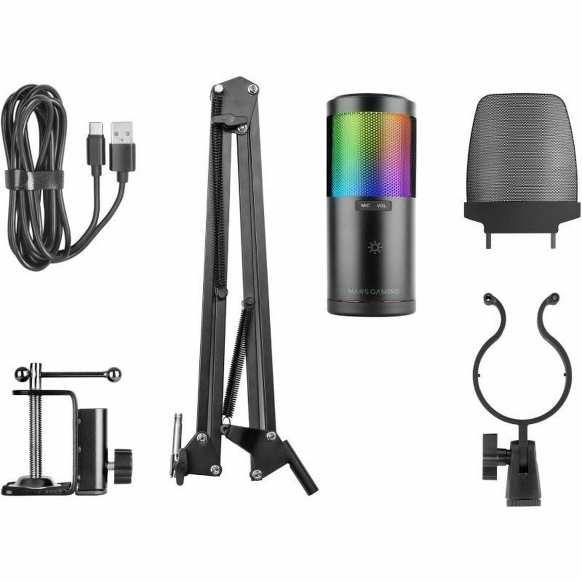 Microfono Mars Gaming Mmicsc Nero - Image 4