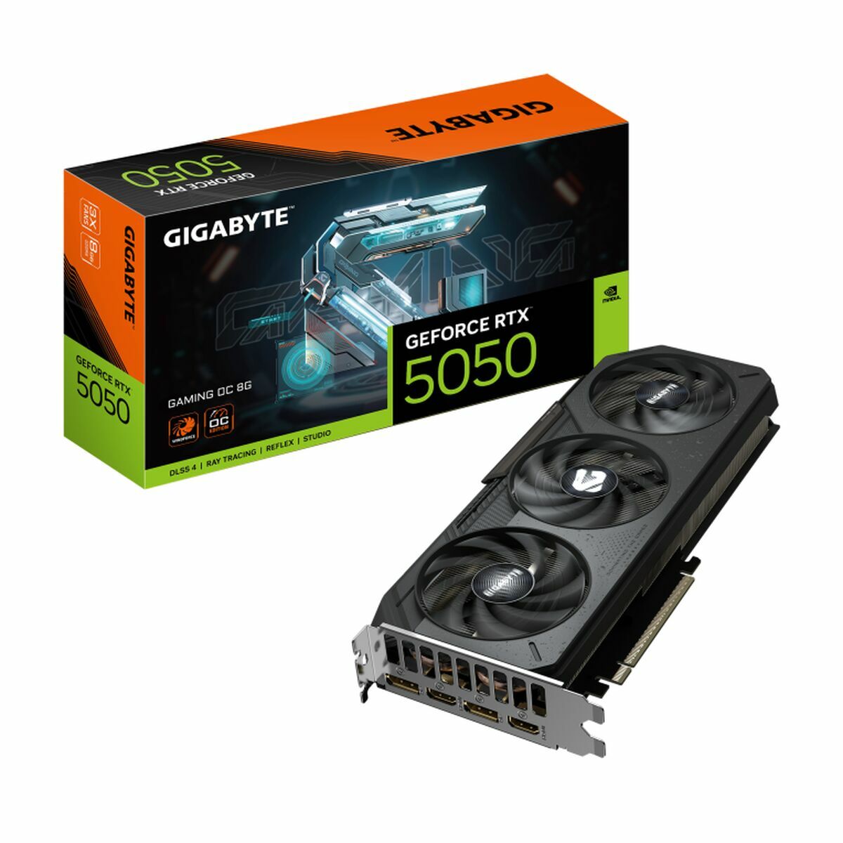 Scheda Grafica Gigabyte GV-N5050gaming OC-8gd 8 Gb Gddr6