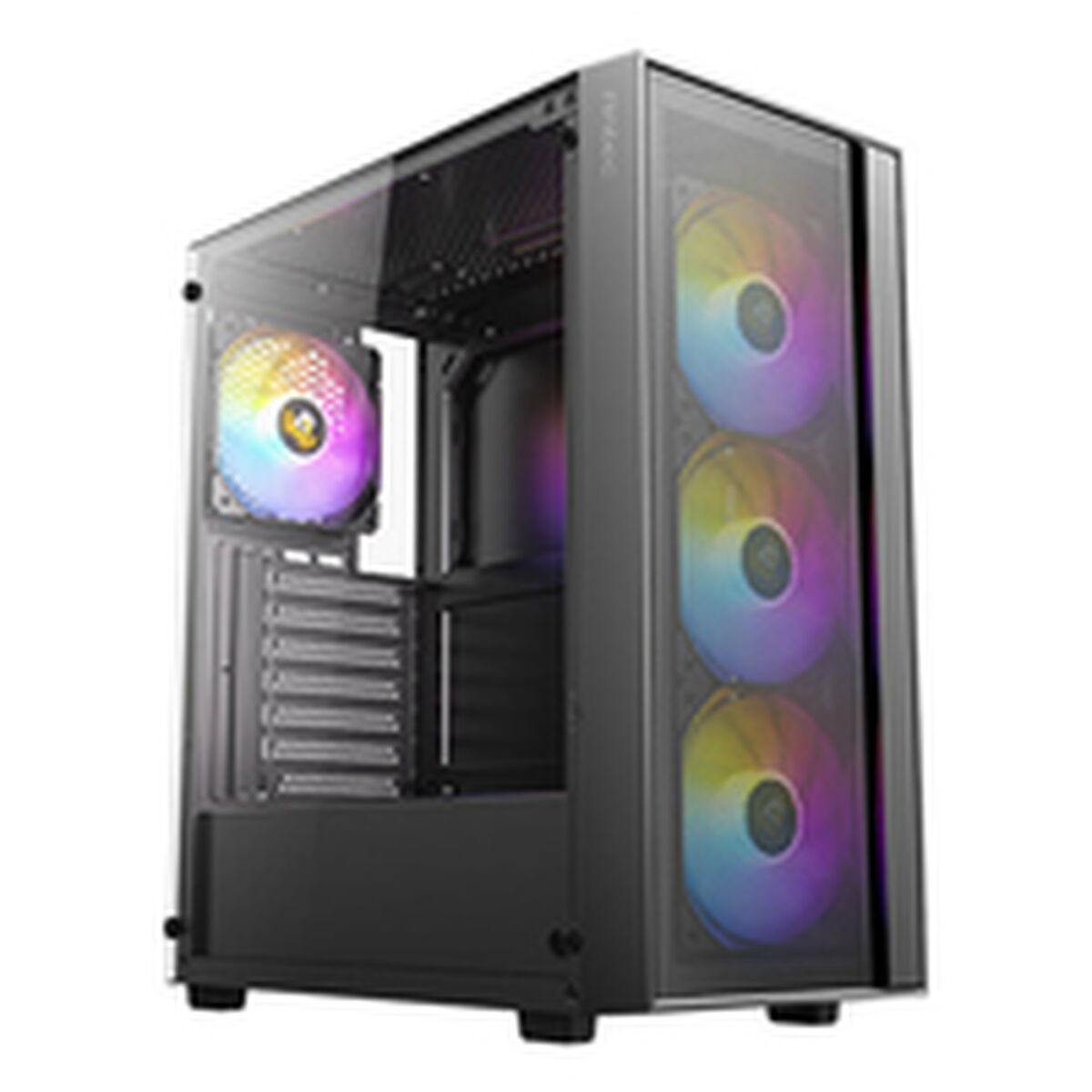 Case Computer Desktop Atx Antec 0-761345-10206-3 Nero - Image 3