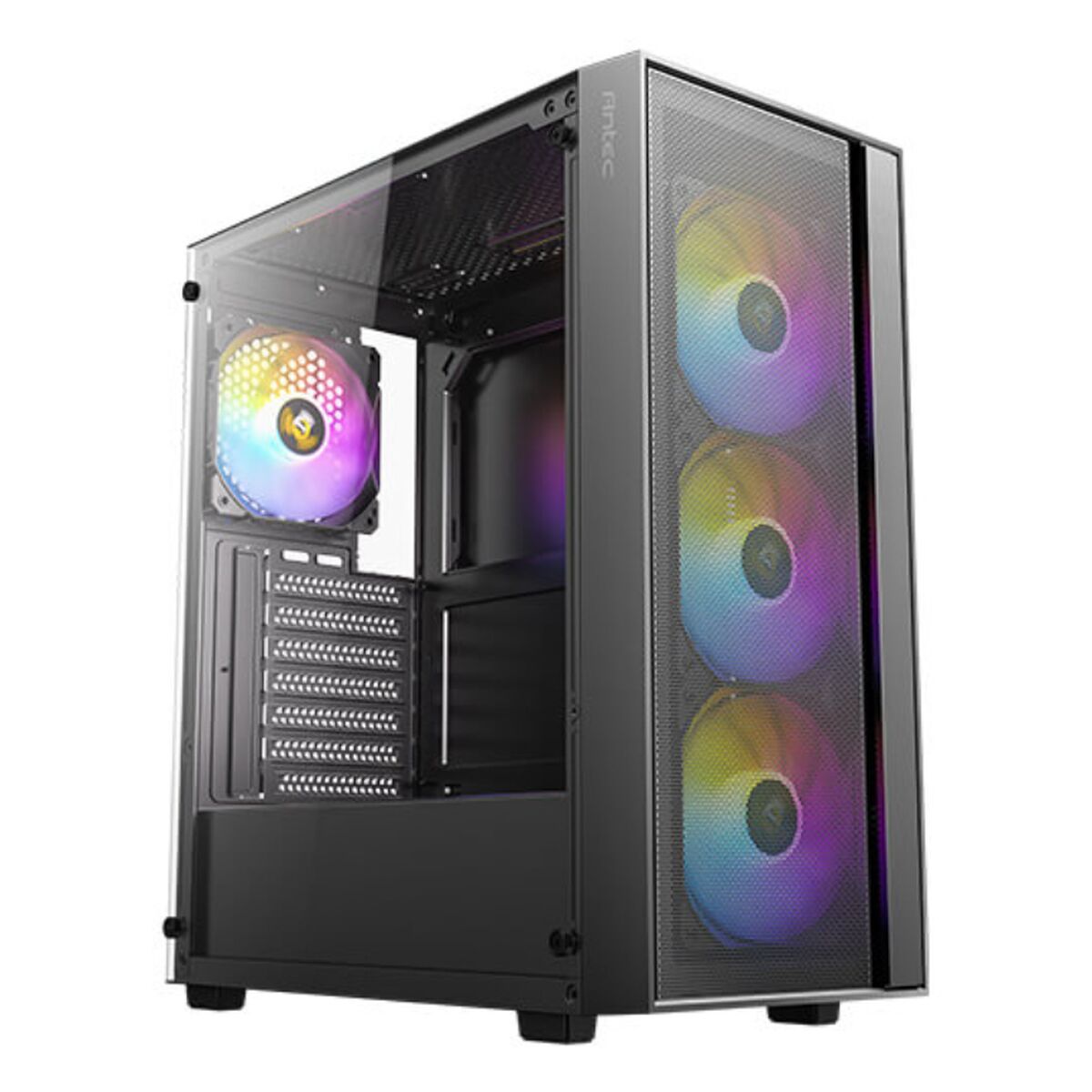 Case Computer Desktop Atx Antec 0-761345-10206-3 Nero
