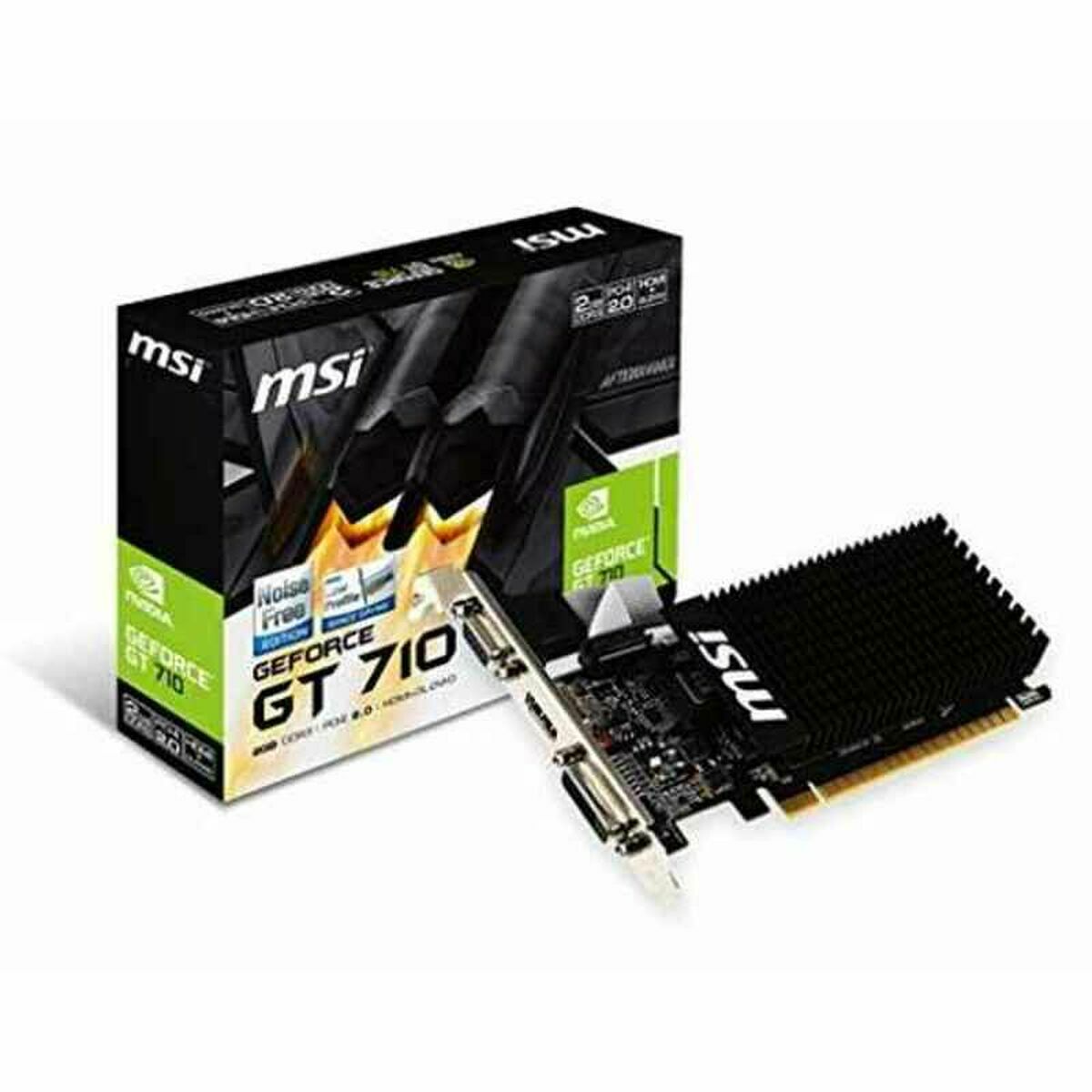 Scheda Grafica Msi Geforce Gt710 2 Gb Ddr3 Gddr3