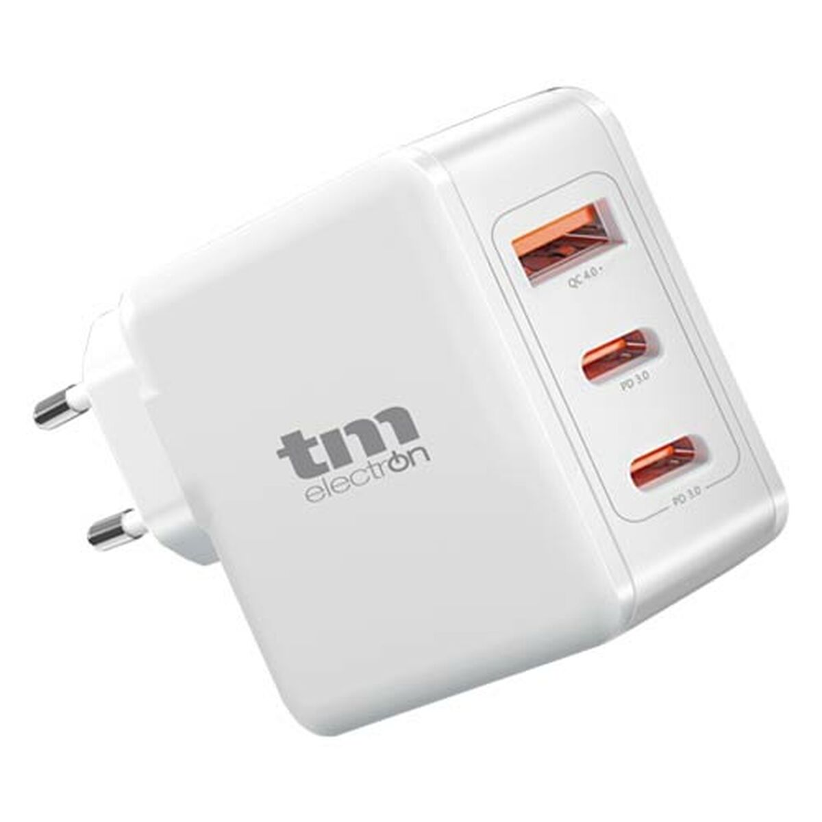 Caricabatterie Da Parete Tm Electron 15 W 18 W 65 W 45 W 60 W UsB-C X 2 UsB-A