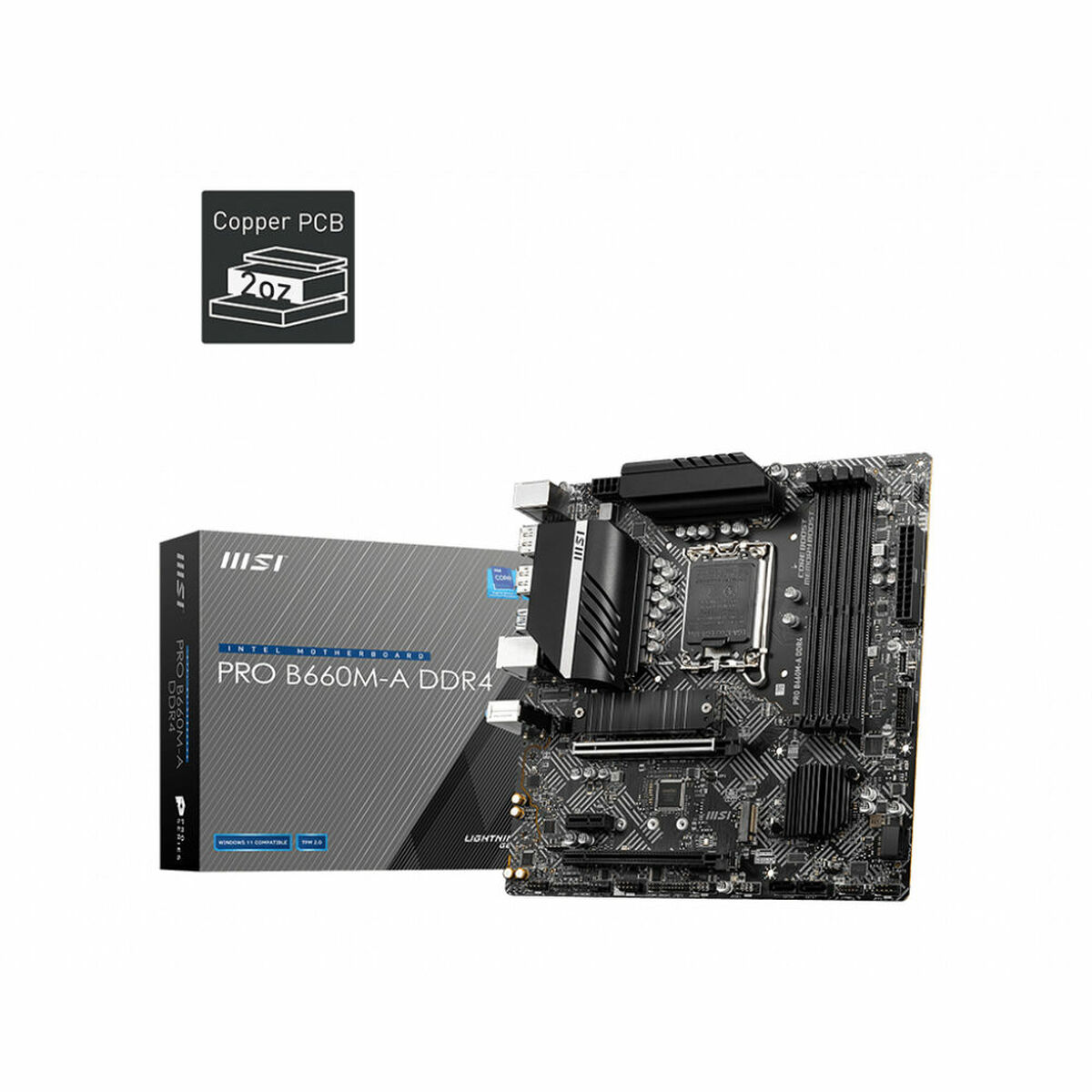 Scheda Madre Msi Pro H610M-G Ddr4 Lga 1700 Intel