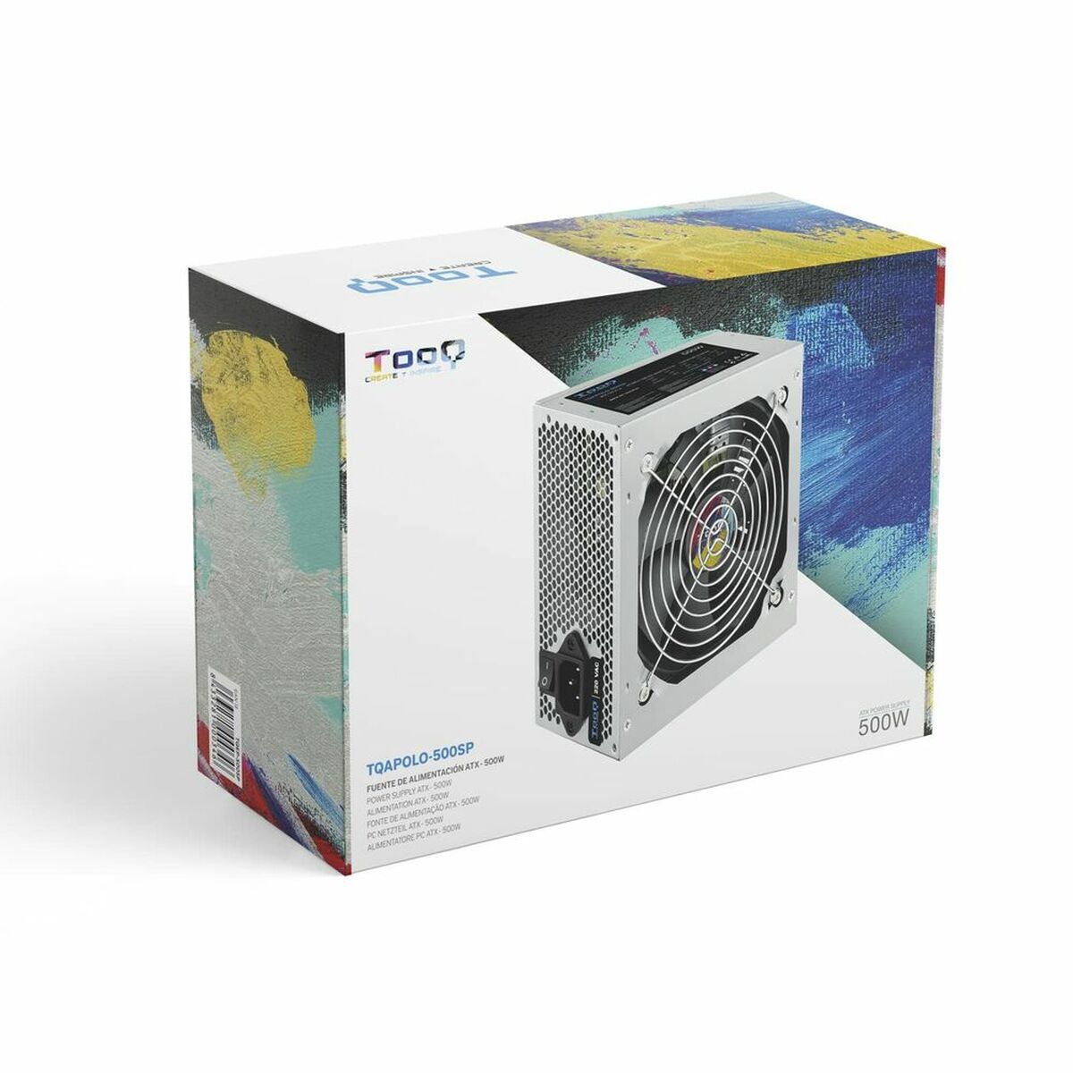 Fonte Di Alimentazione Tooq TqapolO-500sp Atx 500 W 500w - Image 4