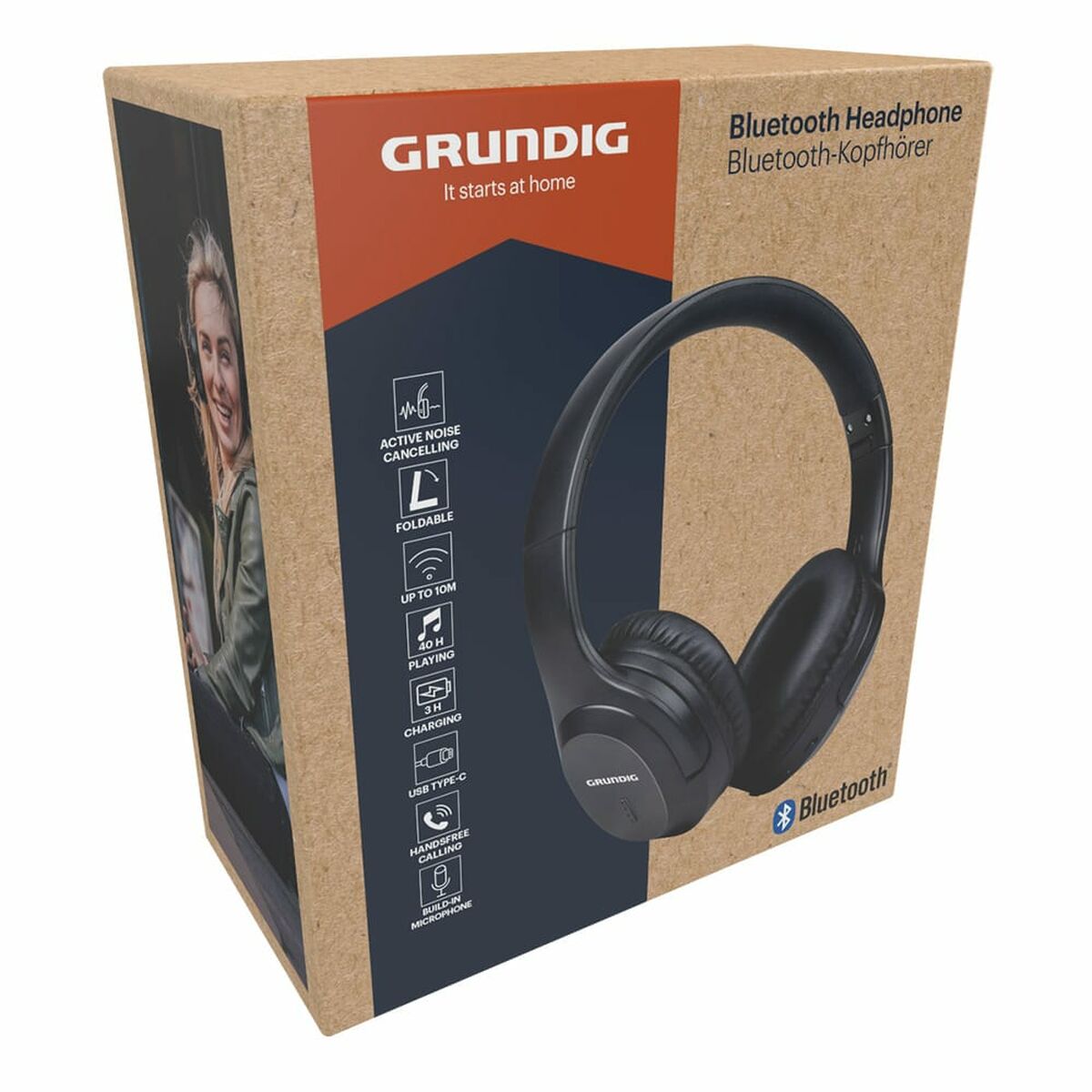Cuffie Pieghevoli Con Bluetooth Grundig - Image 3