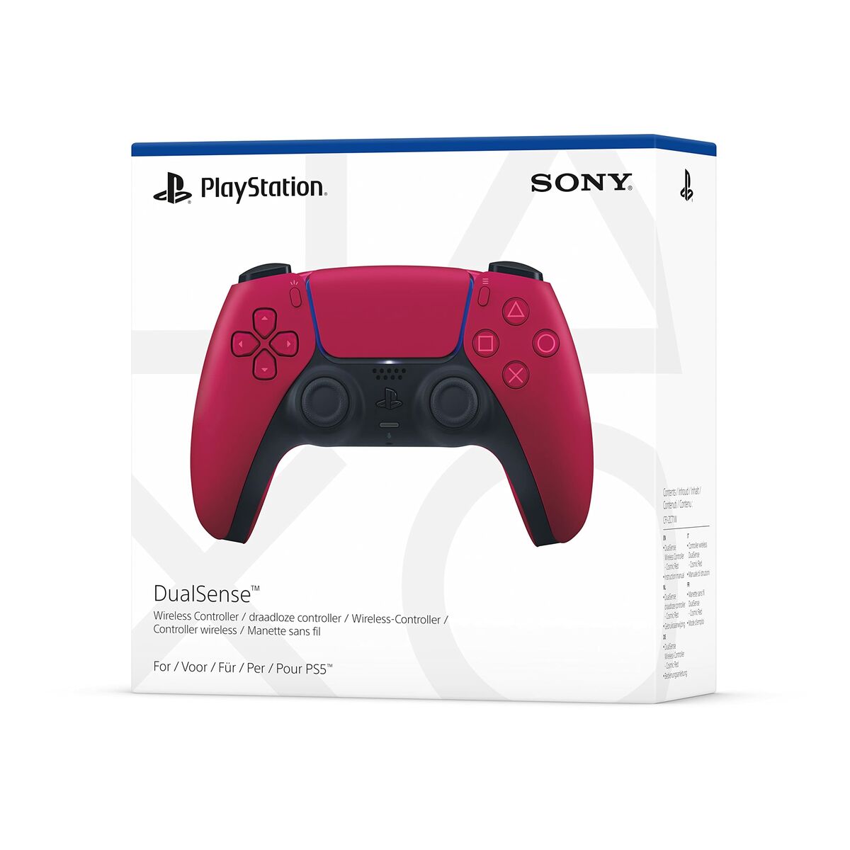 Controller Gaming Sony Ds V2 Red Bluetooth 5.1 - Image 5