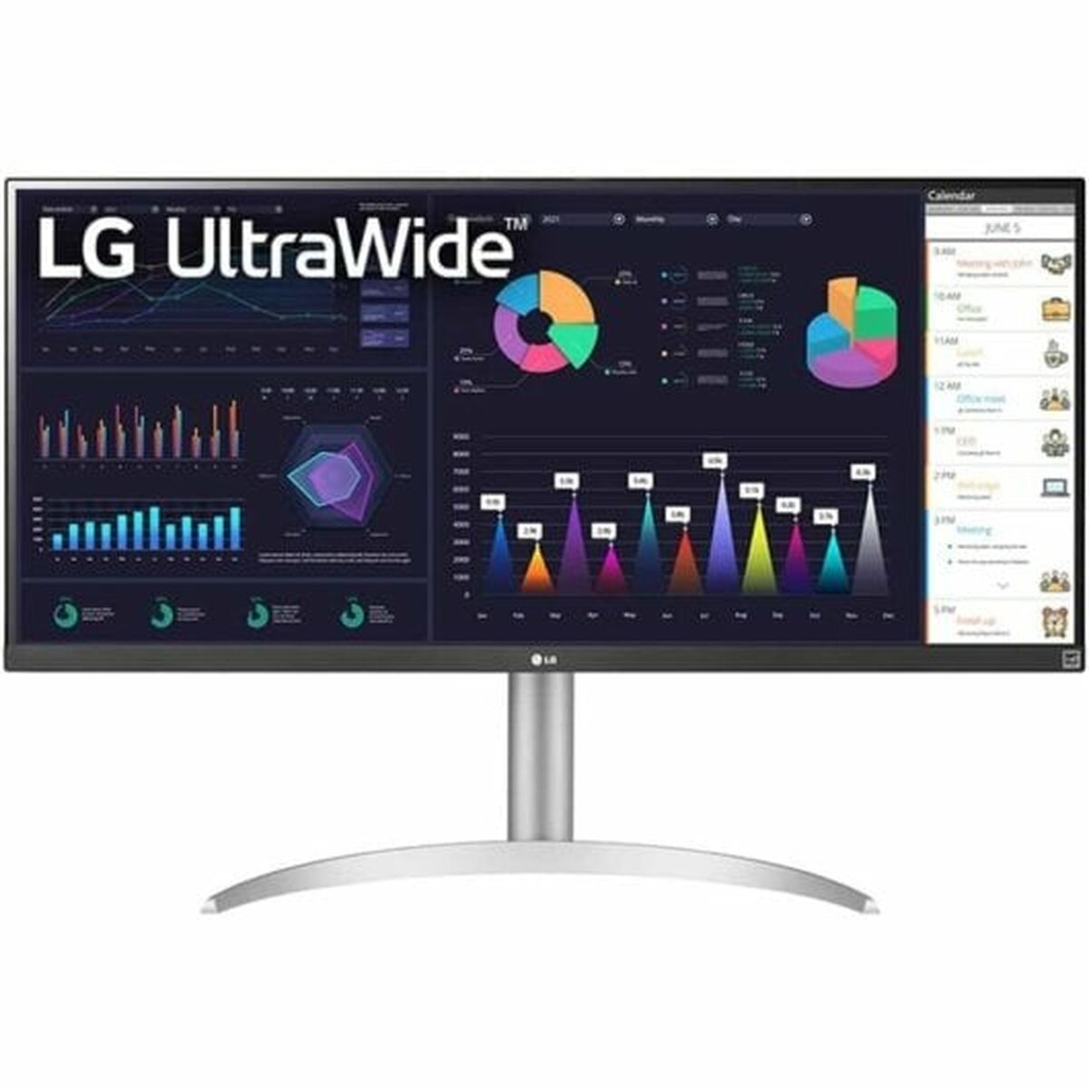 Monitor Lg 34wq650-W Full Hd 34"