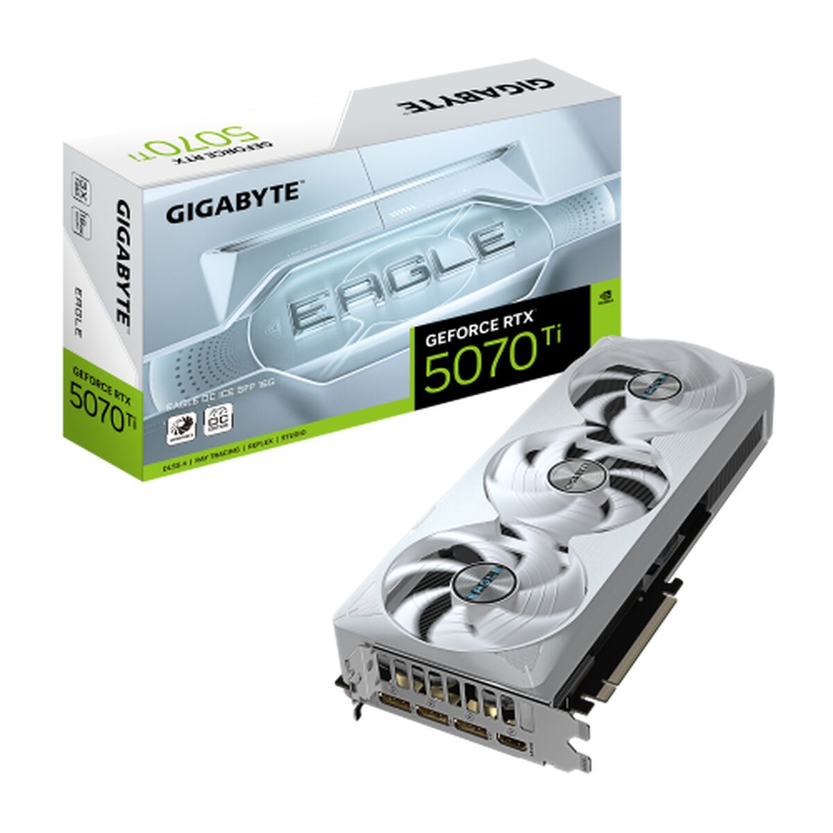 Scheda Grafica Gigabyte 9vn507teoI-00-G10 Nvidia Geforce Rtx 5070 Ti 16 Gb Gddr7