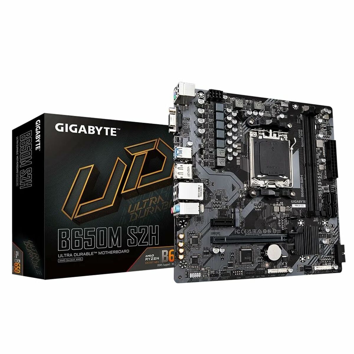 Scheda Madre Gigabyte B650m S2h Amd B650 Amd Am5