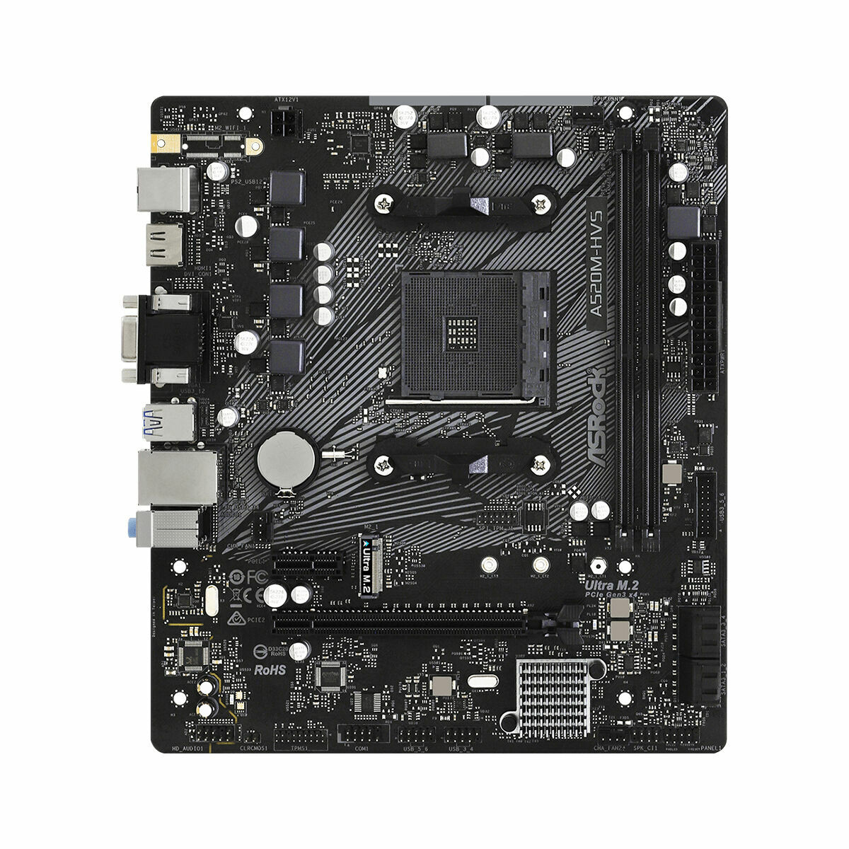 Scheda Madre Asrock A520M-Hvs