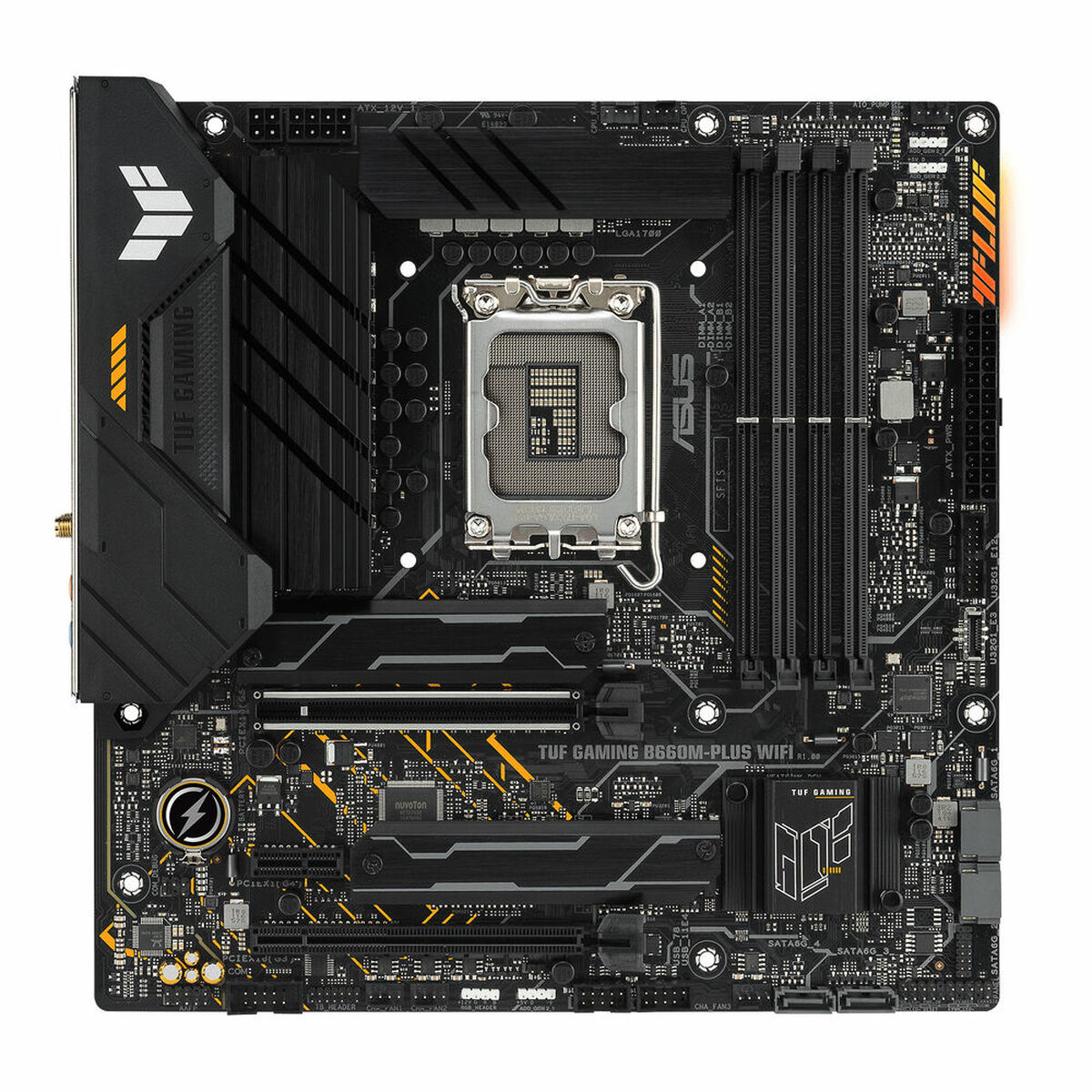 Scheda Madre Asus Tuf Gaming B660M-Plus Wifi Lga 1700 Intel B660
