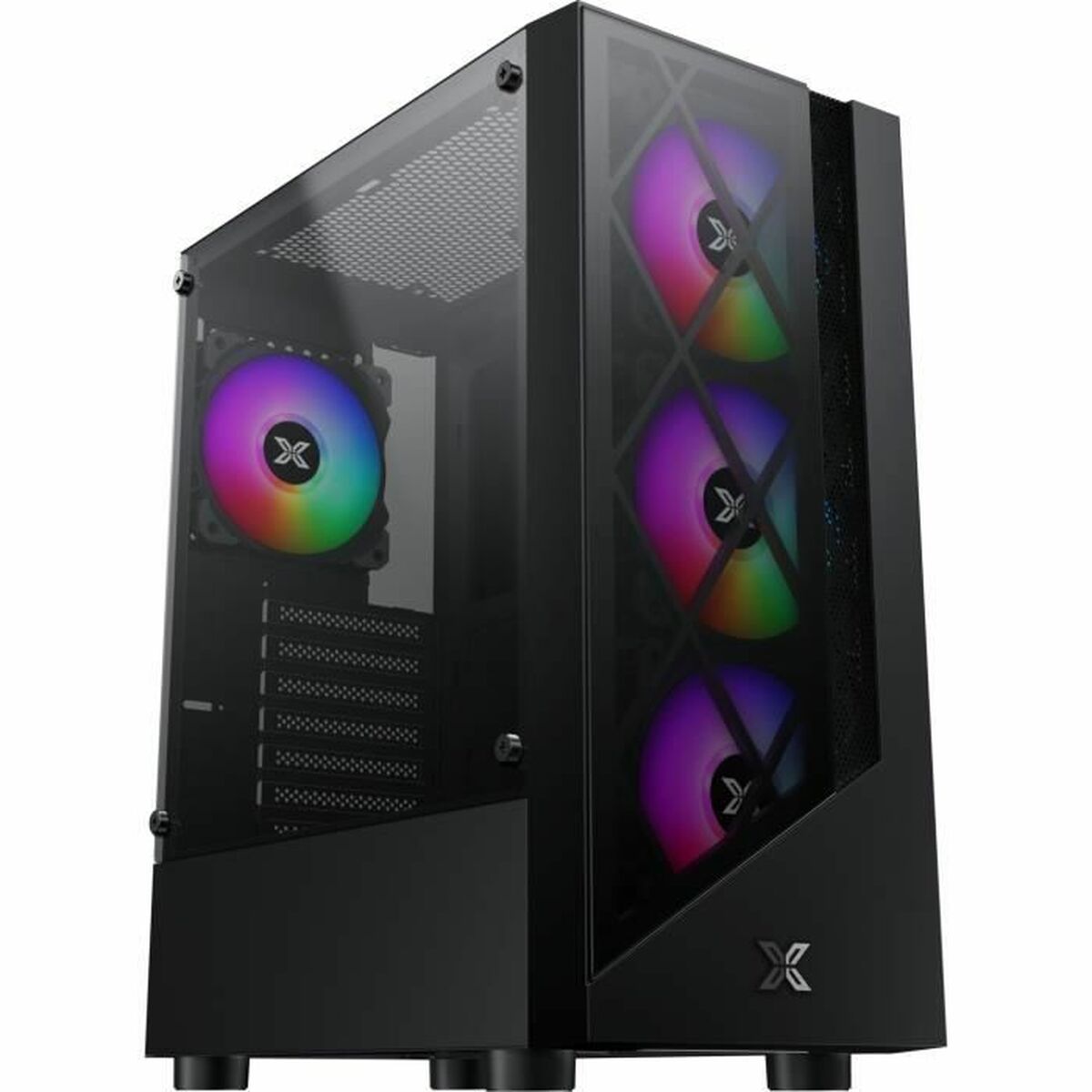 Case Computer Desktop Atx Xigmatek Duke Nero
