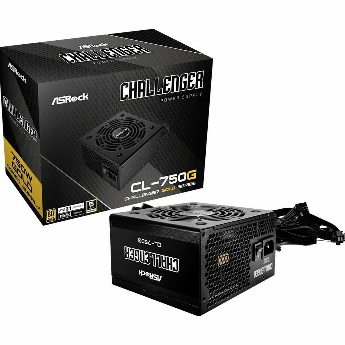 Fonte Di Alimentazione Asrock 90-Uxc075-Gneaaa 750 W 80 Plus Gold