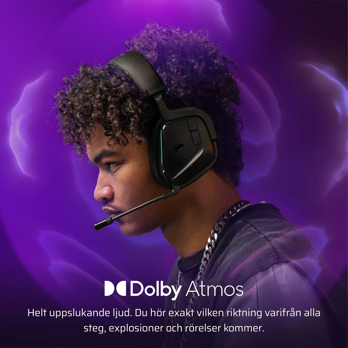 Auricolari Corsair CA-9011379-Ww Nero - Image 4