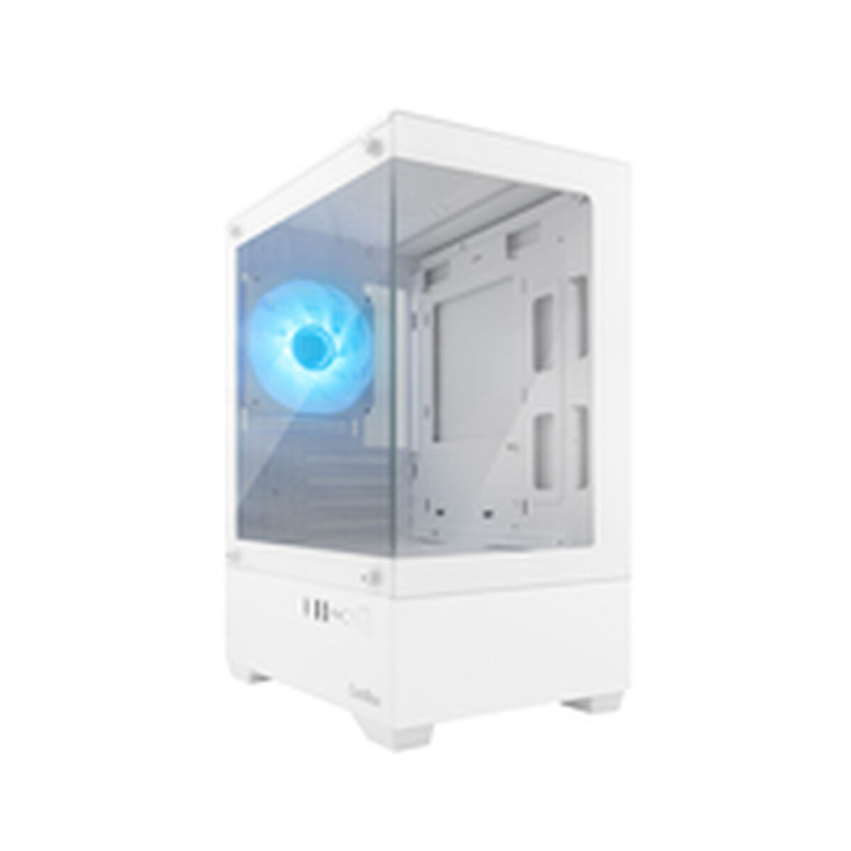 Case Computer Desktop Atx Coolbox CoO-ChA-Gm200W-0 Bianco Verde