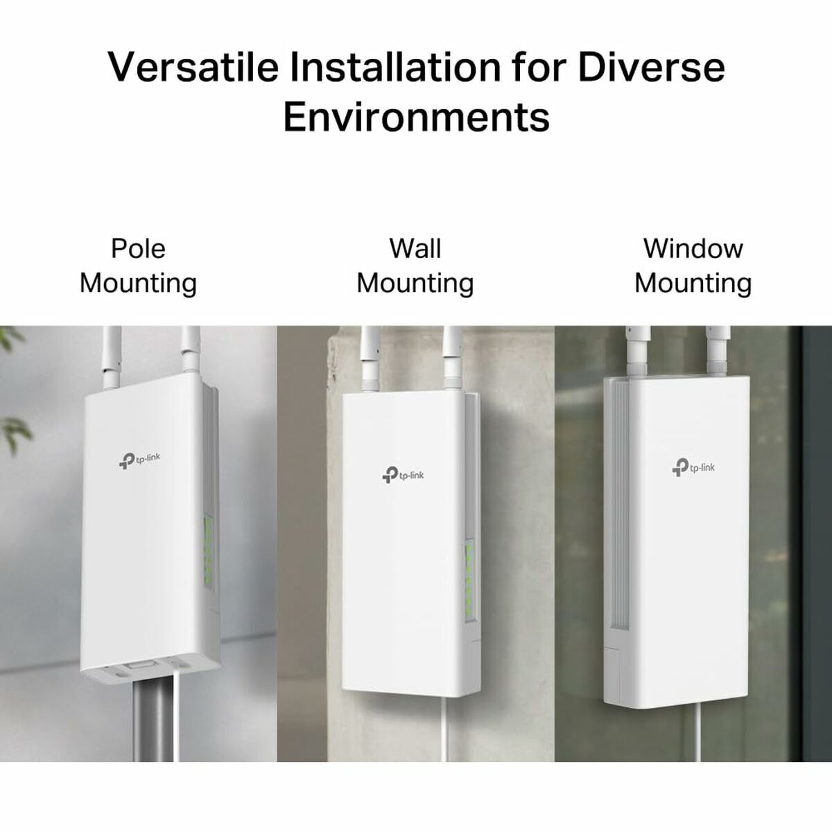 Router TP-Link TL-Mr100-Outdoor Bianco Rj45 Ethernet Lan Poe X 1 - Image 4