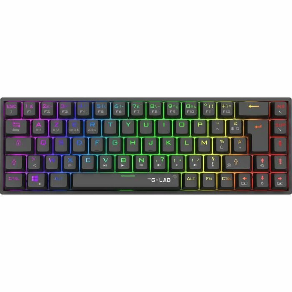 Tastiera Per Giochi The G-Lab Keyz Titan Nero Azerty