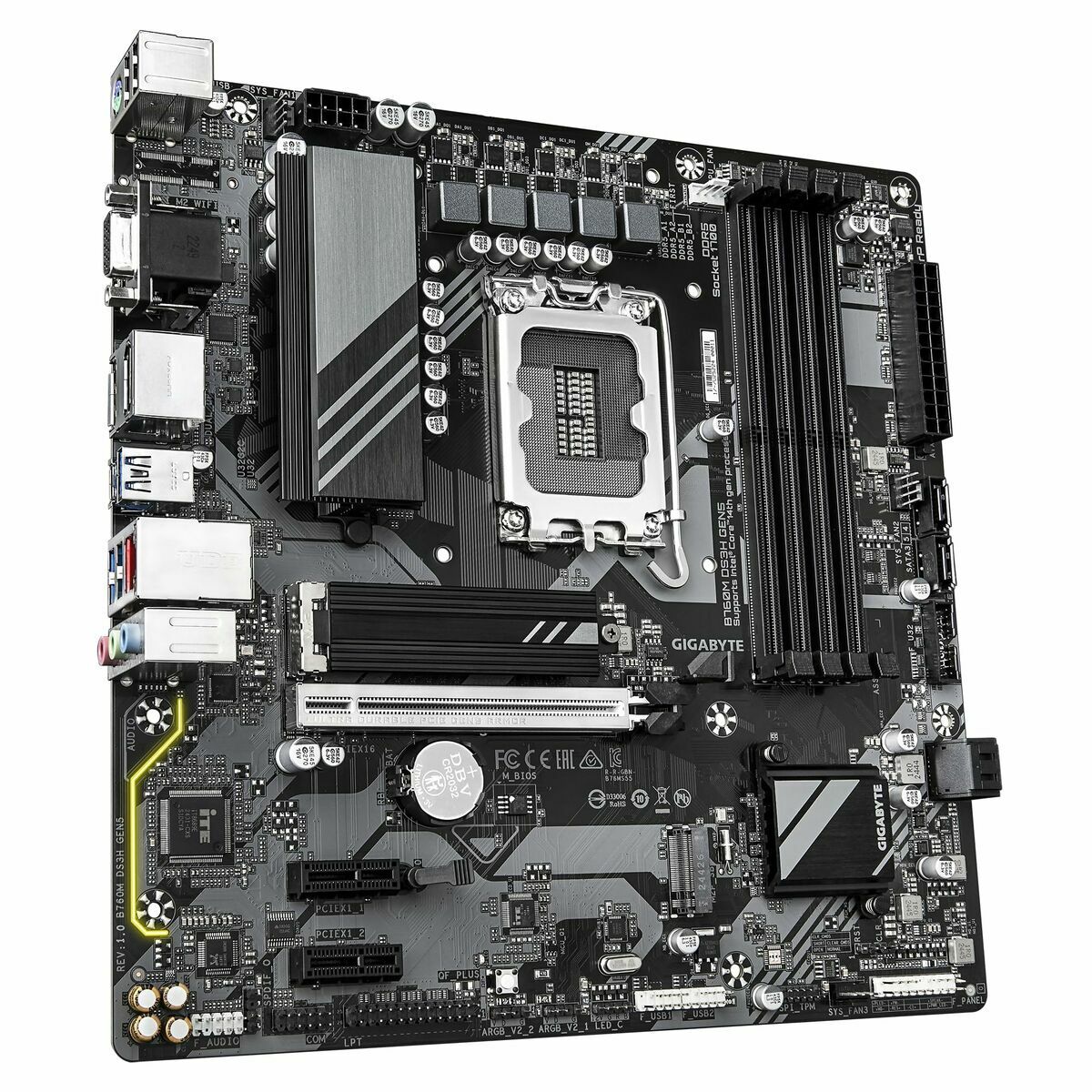 Scheda Madre Gigabyte B760m Ds3h Gen5 Intel B760 Express Lga 1700 - Image 6