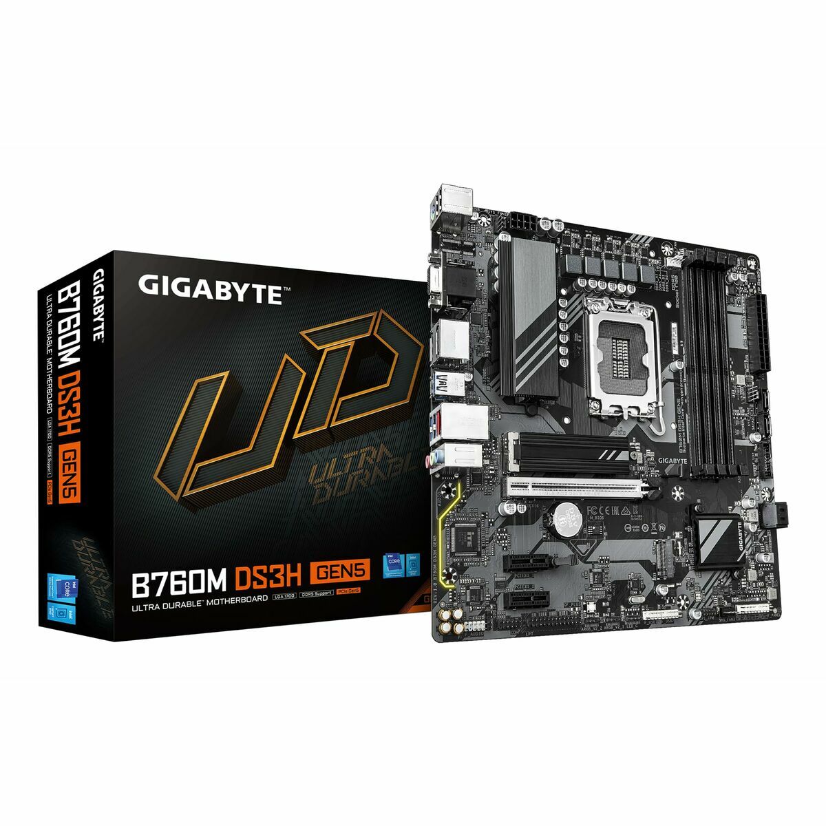 Scheda Madre Gigabyte B760m Ds3h Gen5 Intel B760 Express Lga 1700 - Image 4