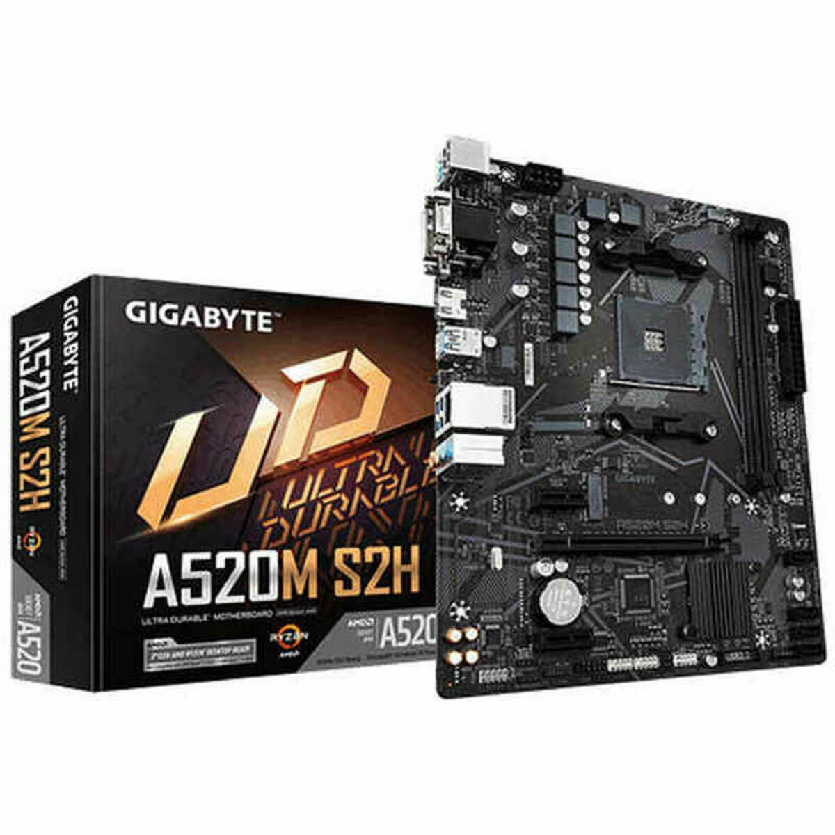 Scheda Madre Gigabyte A520m S2h Amd Am4 Amd