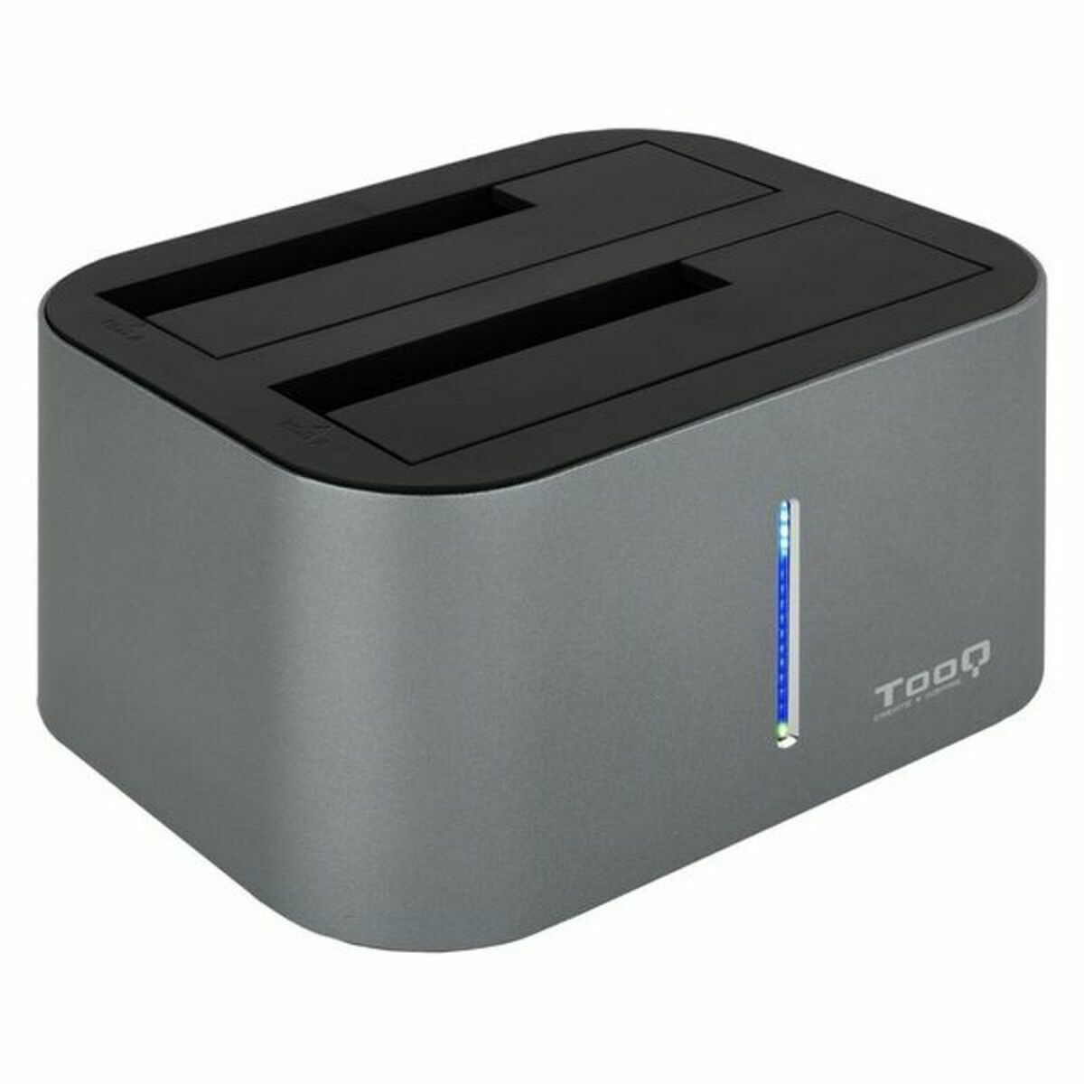 Dock Station Dual Tooq TqdS-805g 2.5"-3.5" Hdd/ssd Sata Usb 3.0 - Image 3