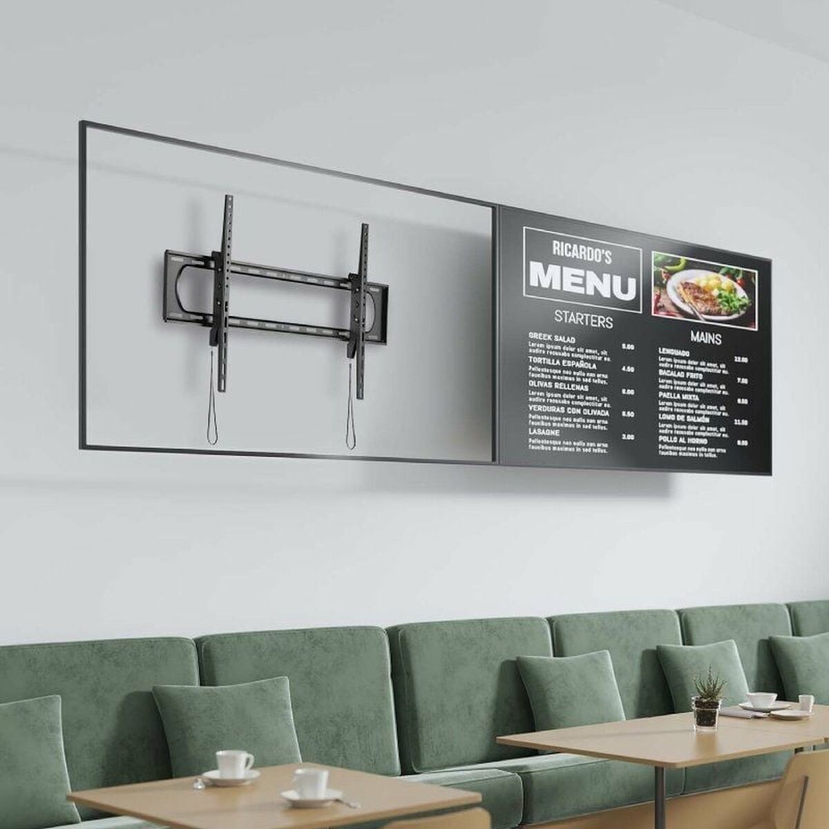 Supporto Da Parete Aisens Wt120T-243 60" - Image 4