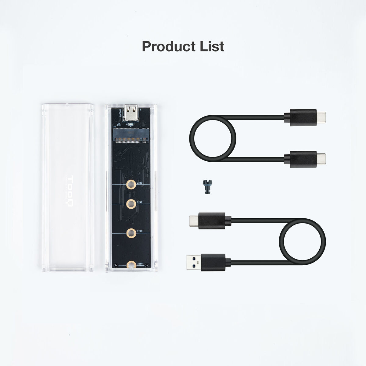 Custodia Hard Disk Tooq TqE-2200 - Image 3