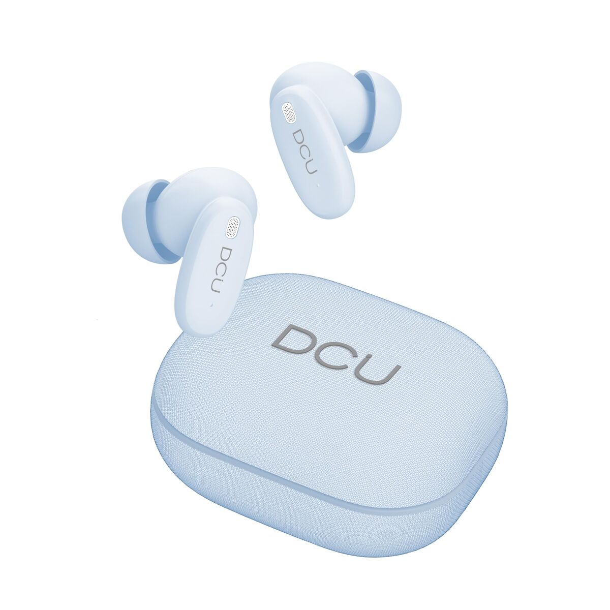 Auricolari Wireless Con Custodia Di Ricarica Dcu 34152092 Azzurro Grigio - Image 4