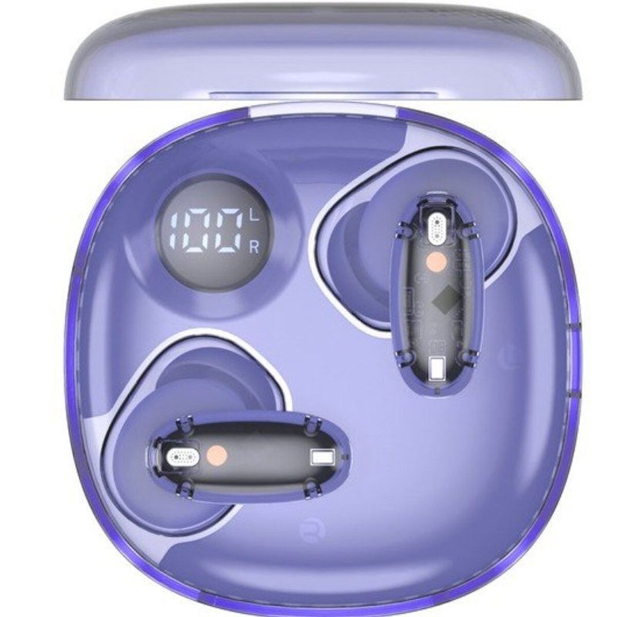 Auricolari Wireless Con Custodia Di Ricarica Mars Gaming Mhib2pp Viola - Image 4