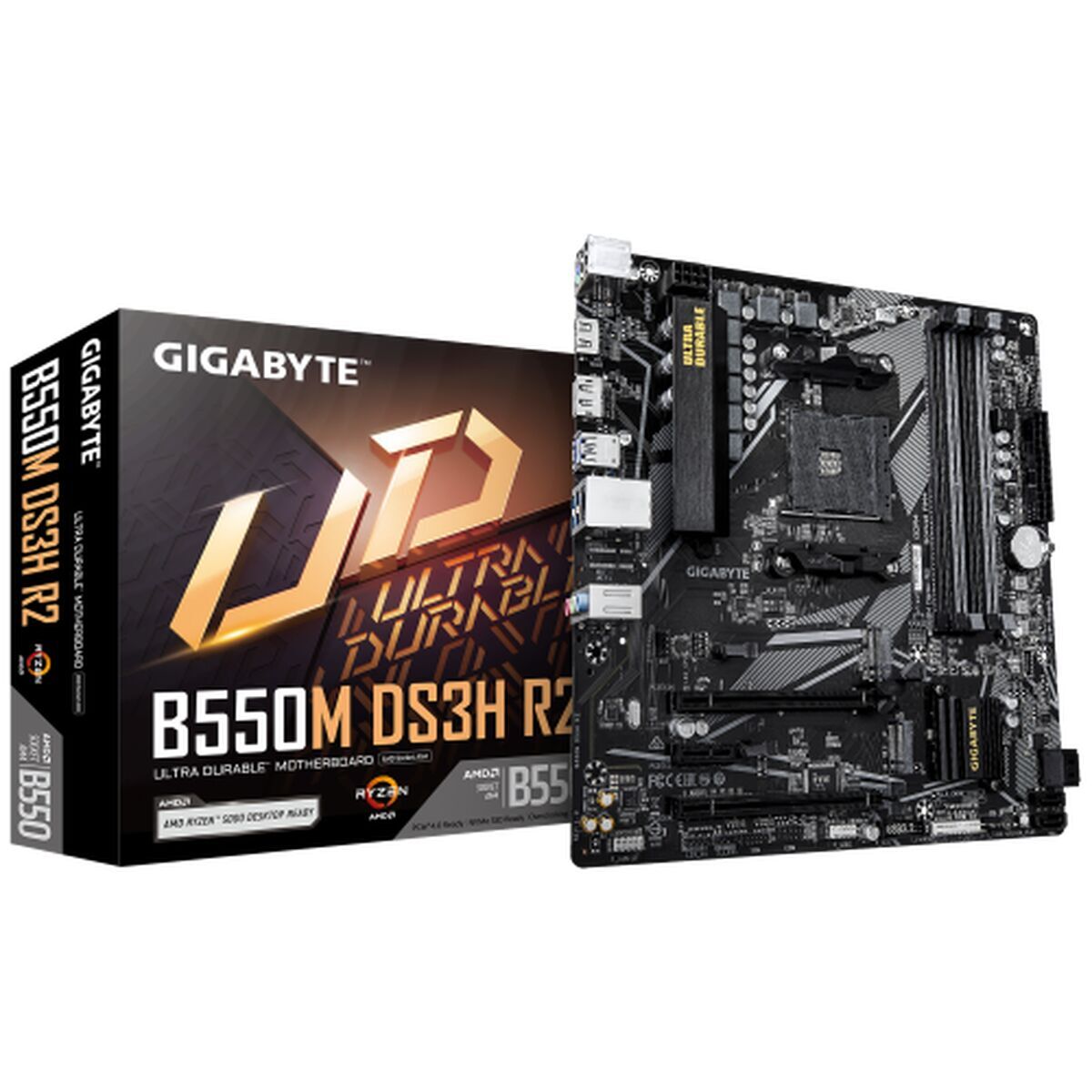 Scheda Madre Gigabyte 9mb55mdsR-00-G10 Amd B550 Amd Amd Am4