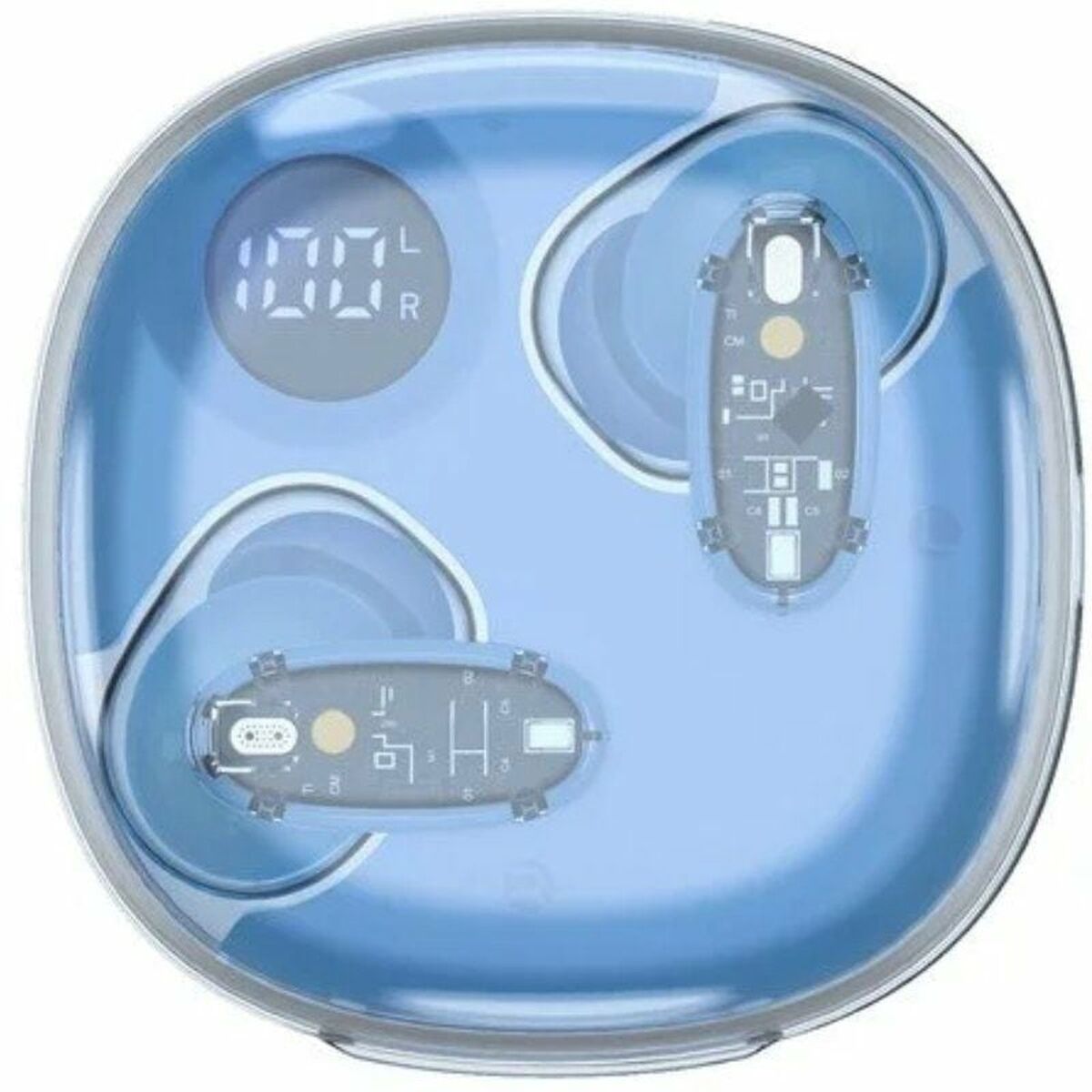 Auricolari Wireless Con Custodia Di Ricarica Mars Gaming Mhib2bl Azzurro - Image 5