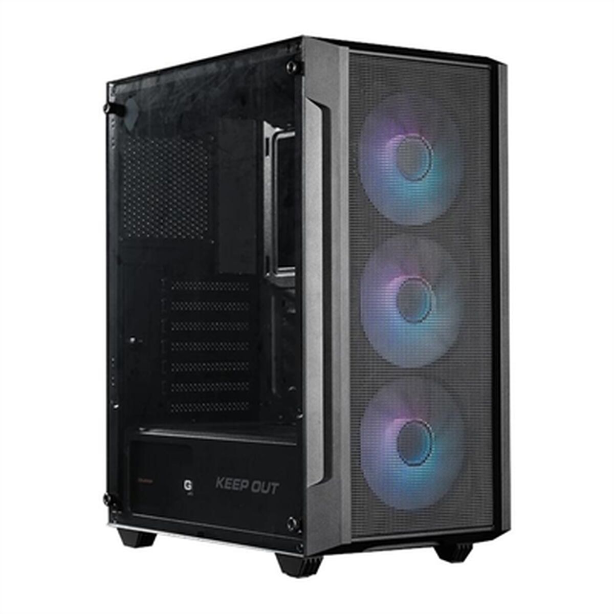 Case Computer Desktop Atx Keep Out Ko XC-200 Nero