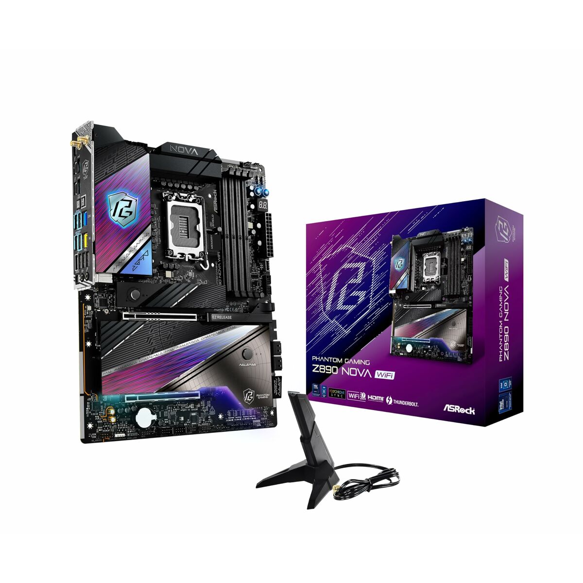 Scheda Madre Asrock Z890 Nova Wifi Lga 1851 Intel Z890