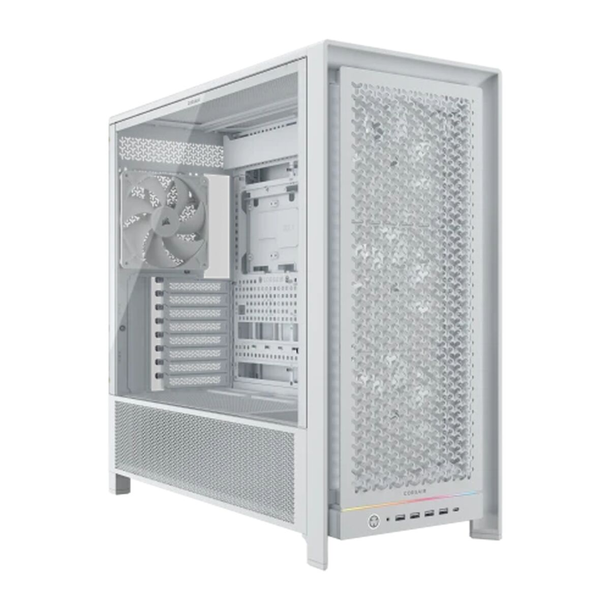 Case Computer Desktop Atx Corsair CC-9011308-Ww Bianco