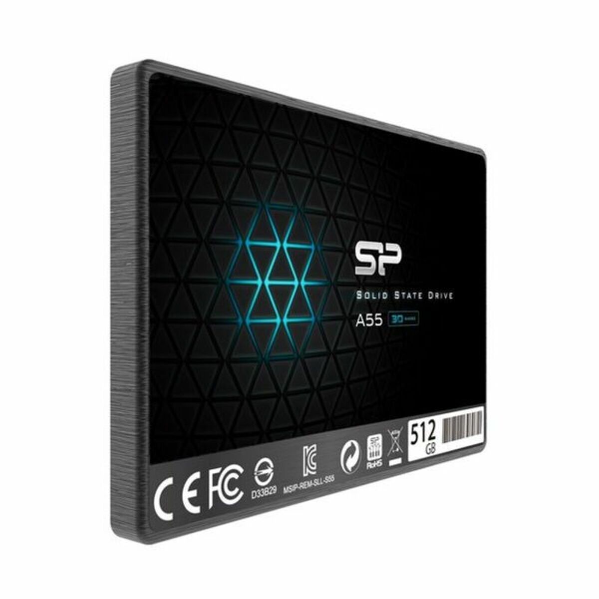 Hard Disk Silicon Power Sp512gbss3a55s25 512 Gb Ssd
