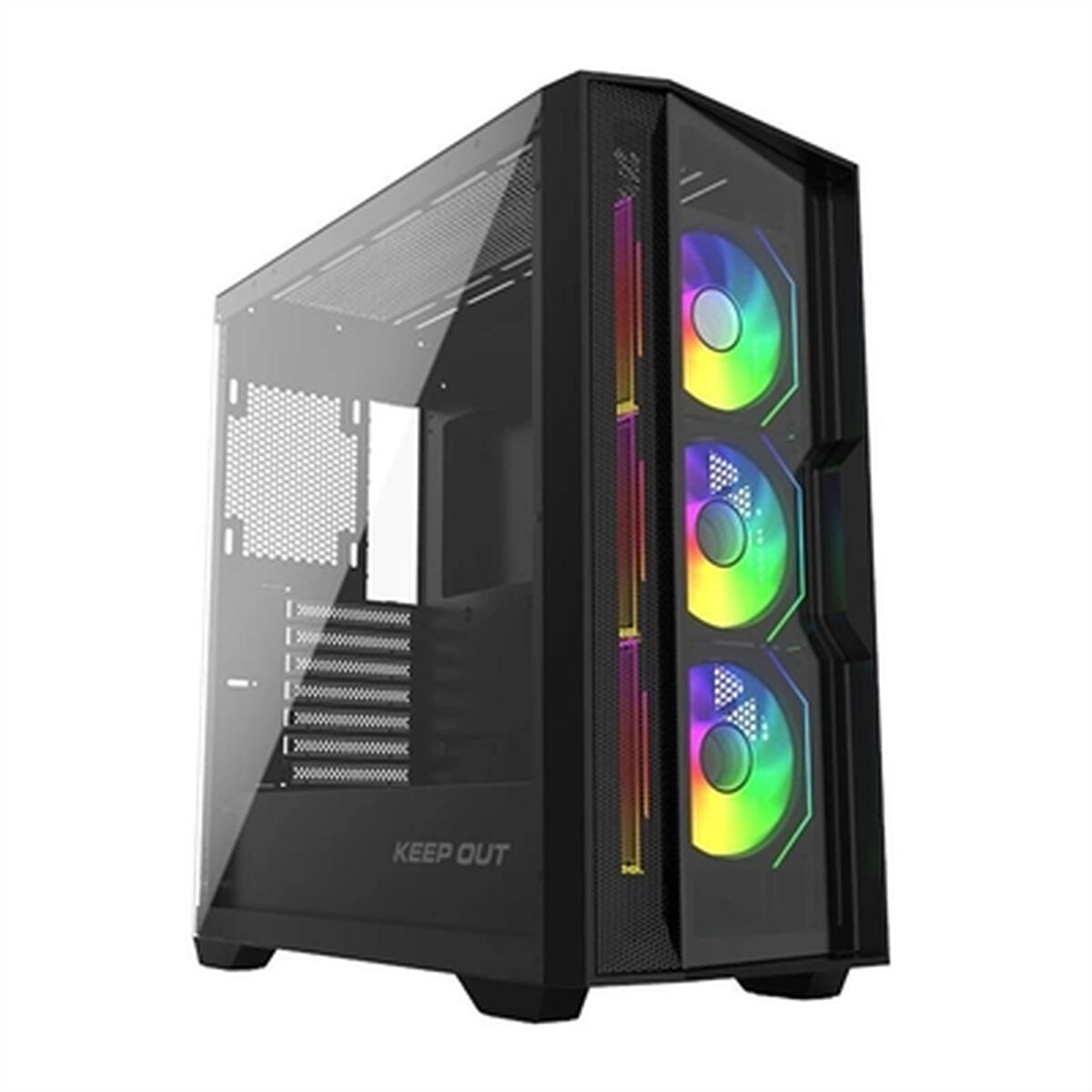 Case Computer Desktop Atx Keep Out Ko XC-500 Nero