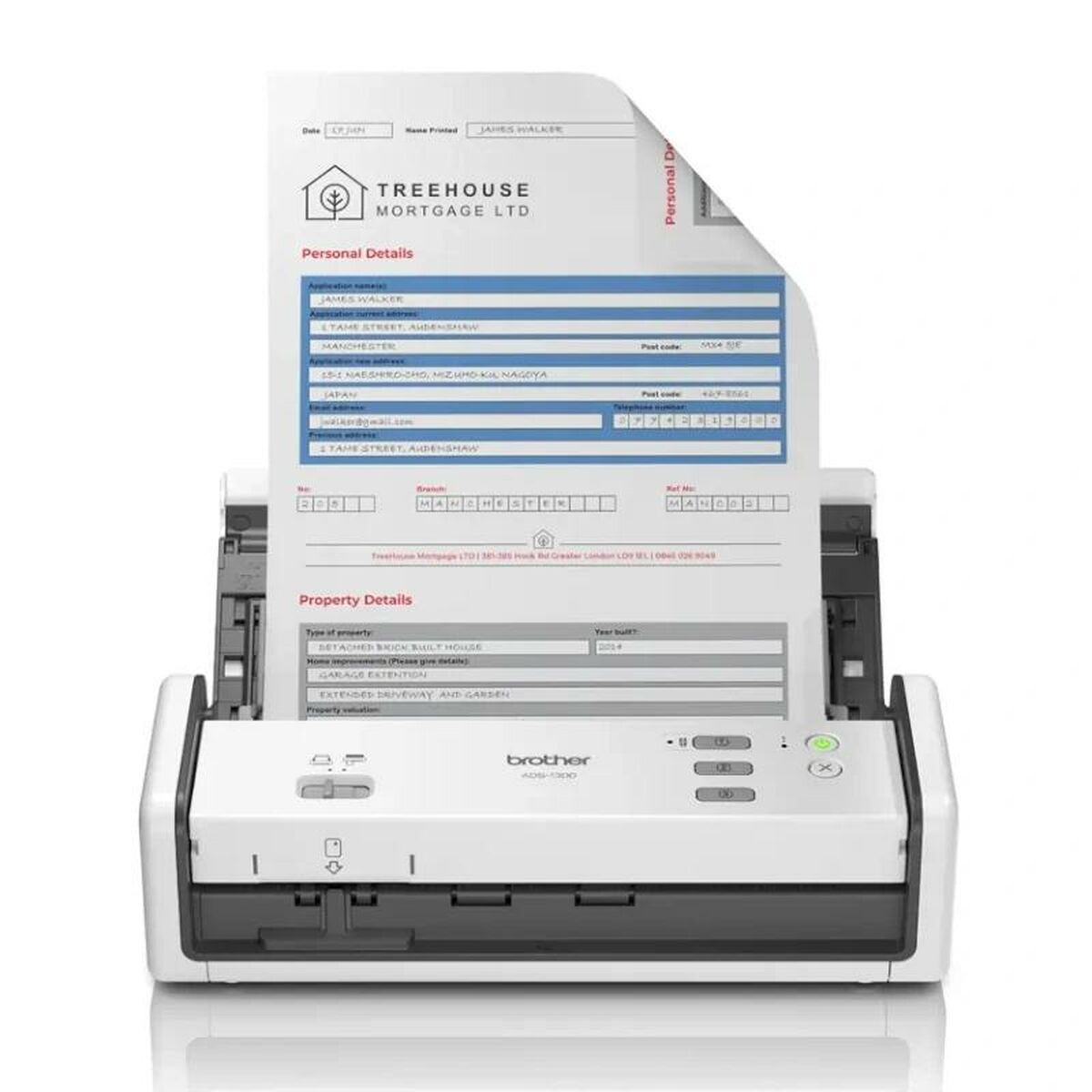 Scanner Portatile Brother Ads1300 6-20 Ppm - Image 4