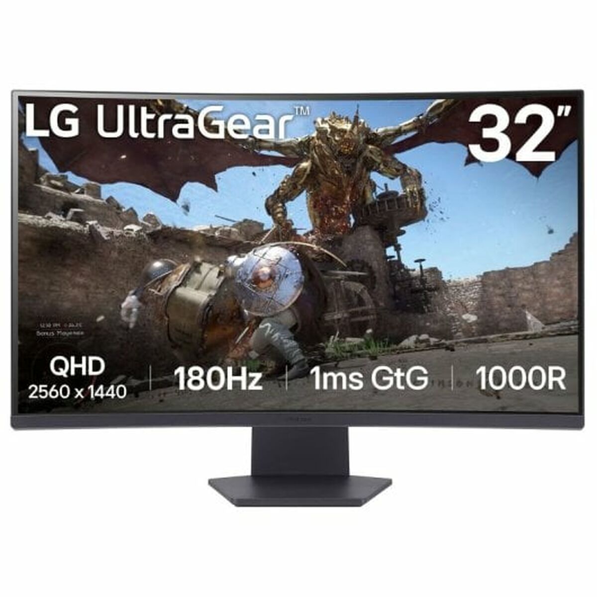 Monitor Gaming Lg 32gs60qC-B Quad Hd 31,5"