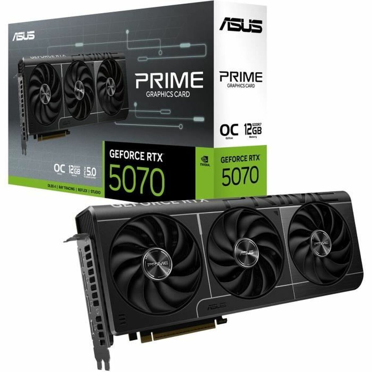 Scheda Grafica Asus 90yv0m10-M0na00 12 Gb Nvidia Geforce Rtx 5070 Gddr6x