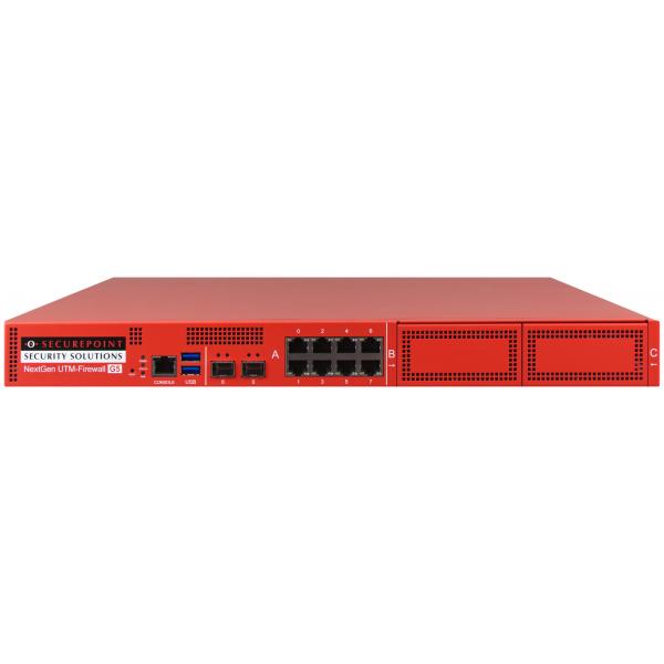 Securepoint Rc1000r G5 [rev. 1] Firewall [hardware] 1u 30 Gbit/s (securepoint Firewall Rc1000r G5)