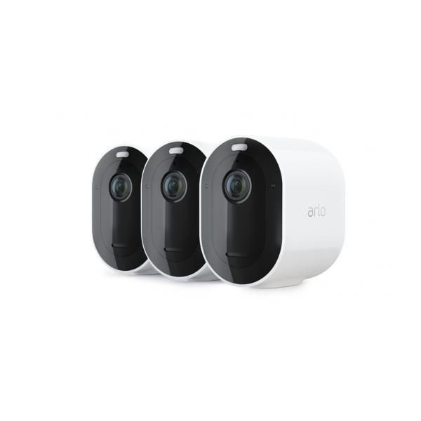 Arlo Vms4340p Telecamera Di Sicurezza Ip Interno E Esterno Lampadina Parete 2560 X 1440 Pixel (arlo Pro 3 3 Camera Kit White 2k)