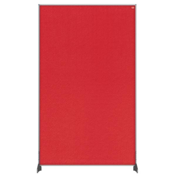 Nobo 1915513 Divisore Dello Spazio Di Lavoro Divisorio Da Scrivania 600 X 1000 Mm (nobo 1915513 Red Impression Pro Desk Divider 600x1000mm)