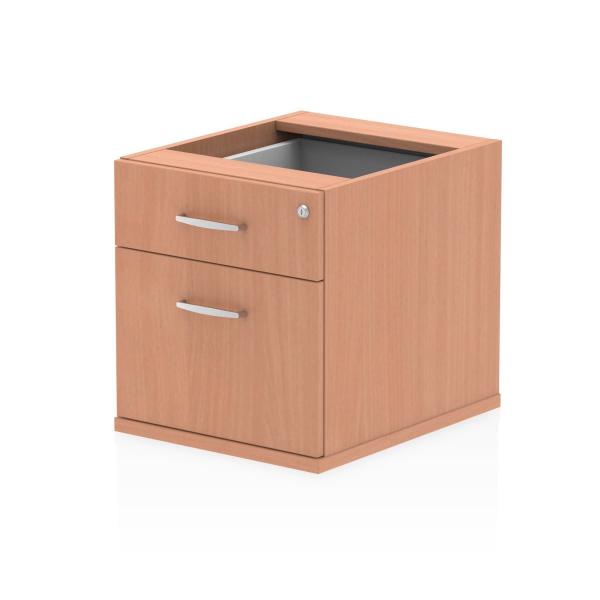 Dynamic I001640 Cassettiera Ufficio Faggio Truciolare Rivestito Di Melamina [mfc] (impulse 2 Drawer Fixed Pedestal Beech I001640 Dd)